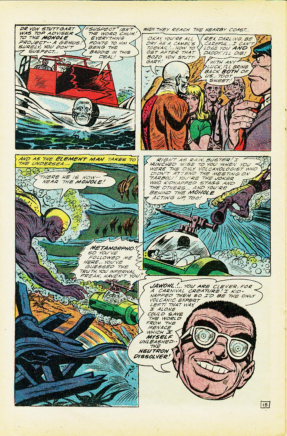 Read online Metamorpho comic -  Issue #7 - 20