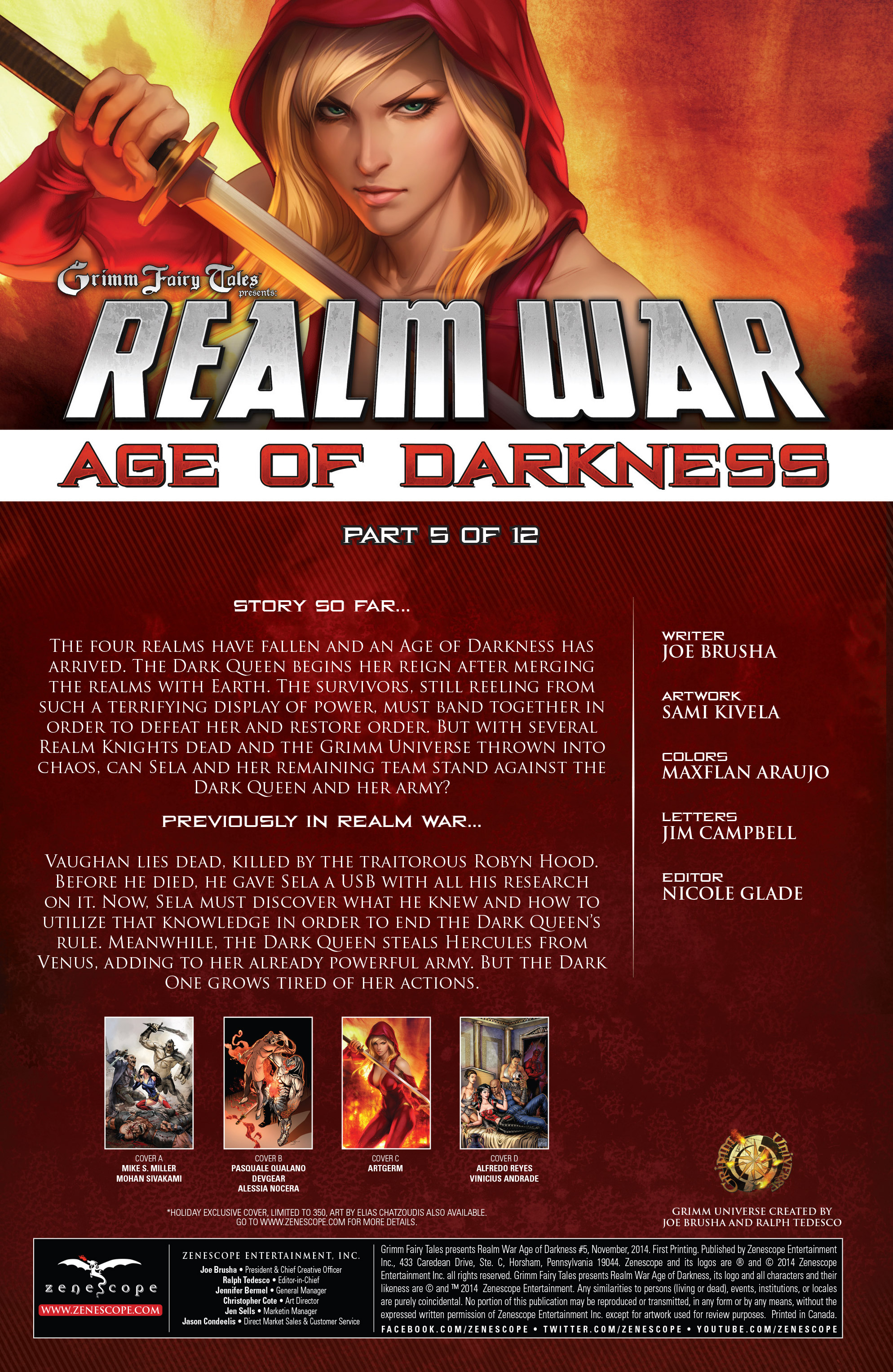 Read online Realm War comic -  Issue #5 - 2