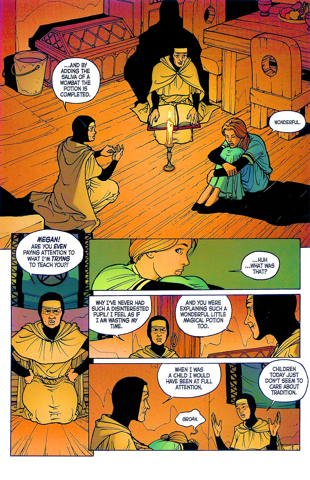 Read online Beyond Avalon comic -  Issue #1 - 10