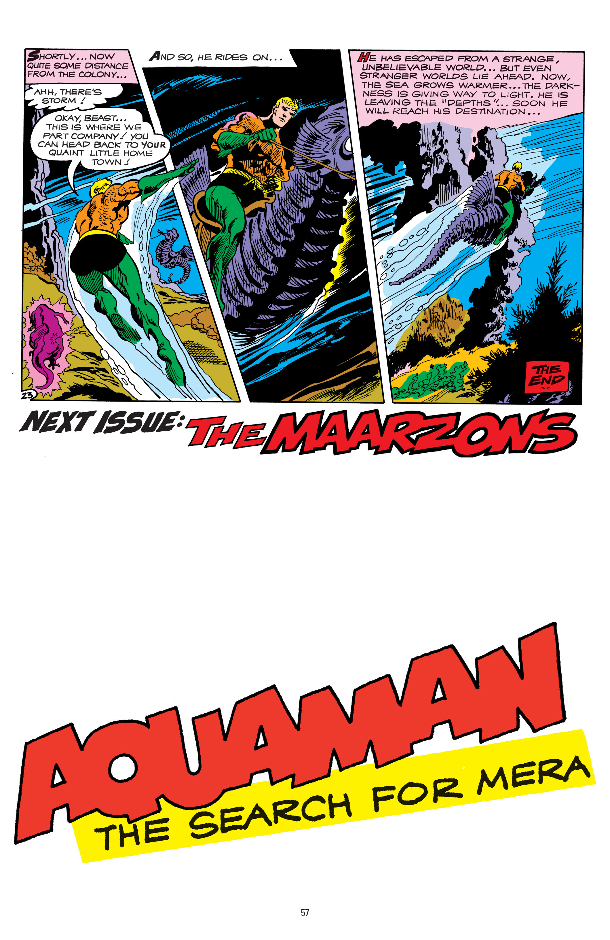 Read online Aquaman (1962) comic -  Issue # _TPB The Search for Mera Deluxe Edition (Part 1) - 53