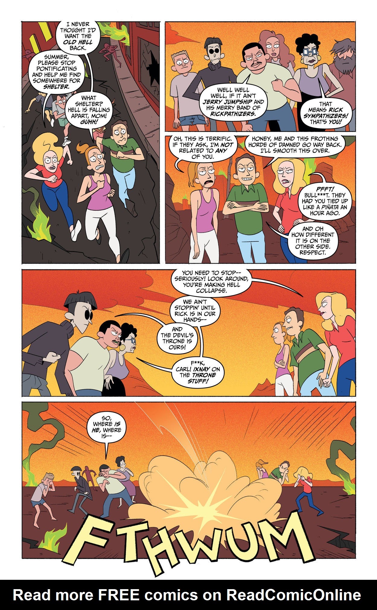 Read online Rick and Morty: Go to Hell comic -  Issue #4 - 21