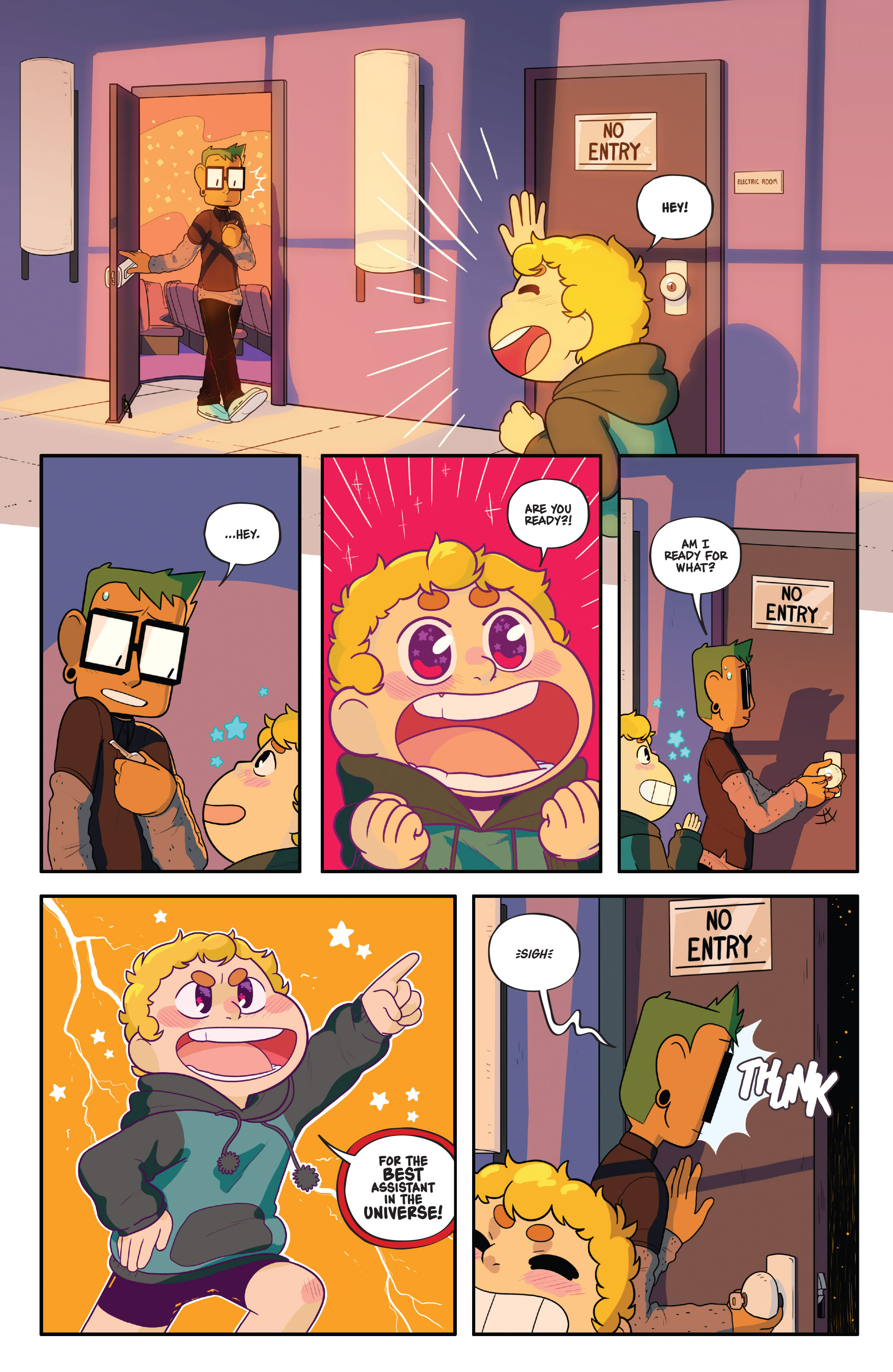 Read online The Backstagers comic -  Issue #3 - 14