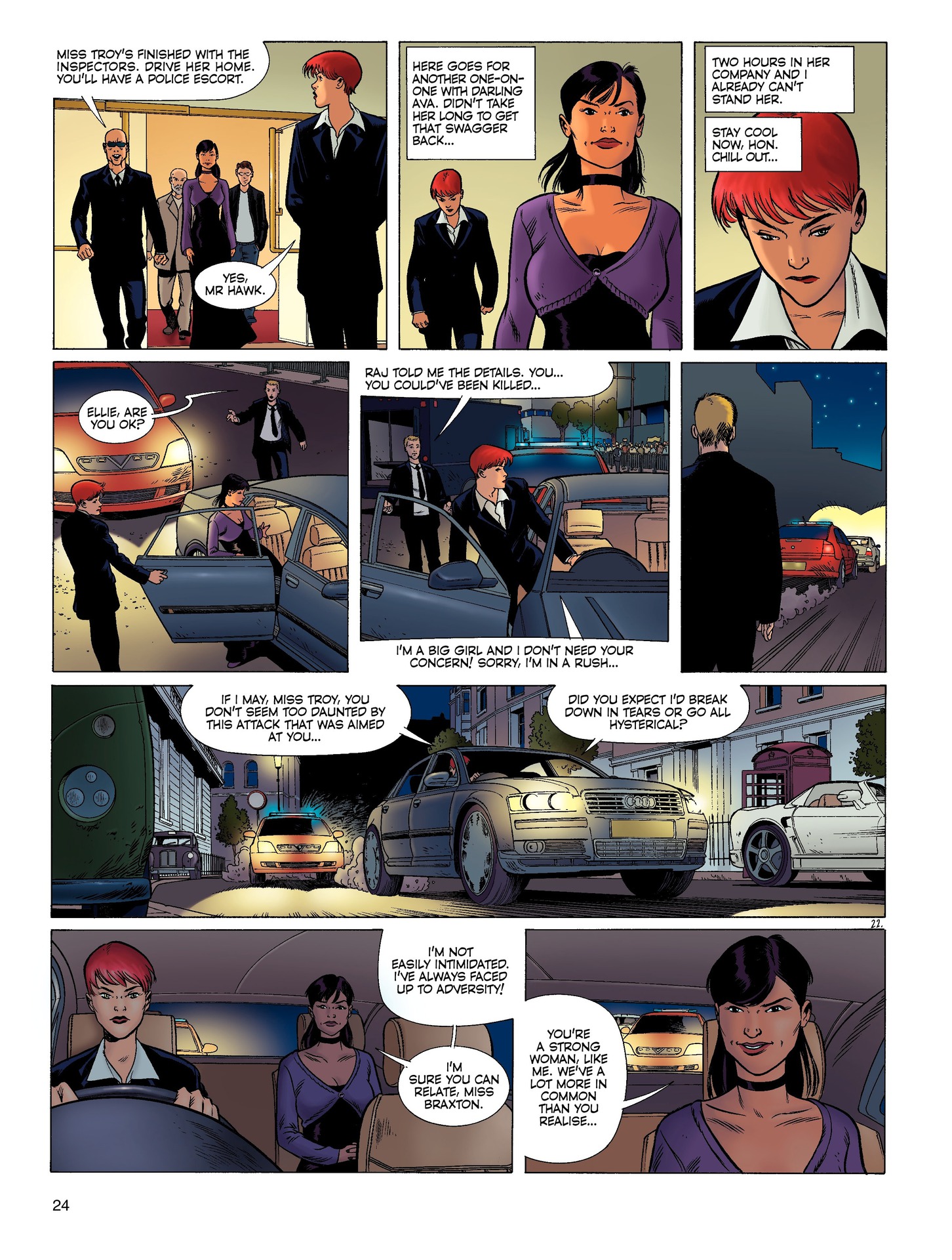 Read online Damocles comic -  Issue #3 - 24