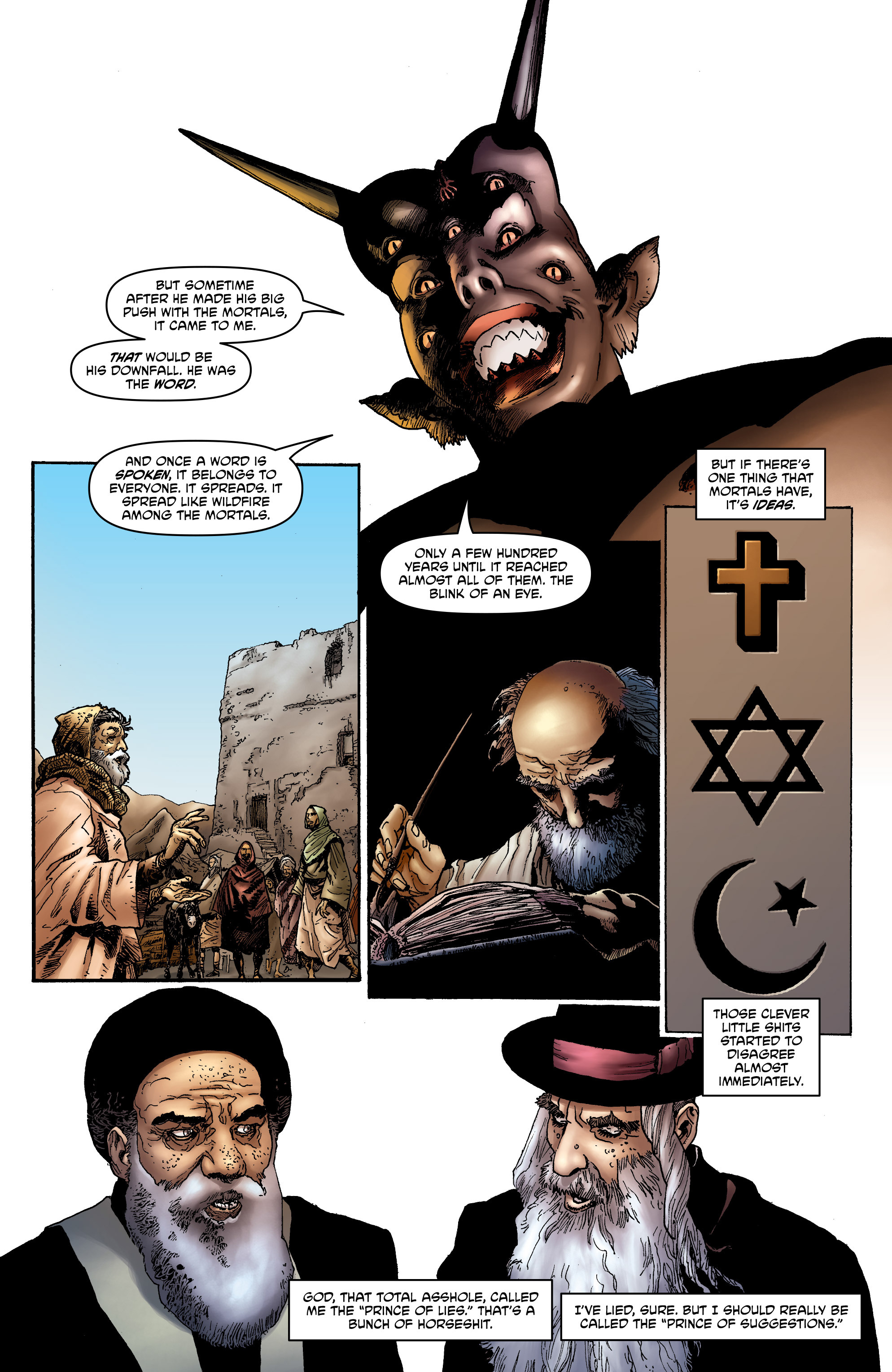 Read online God is Dead: Book of Acts comic -  Issue # Omega - 16