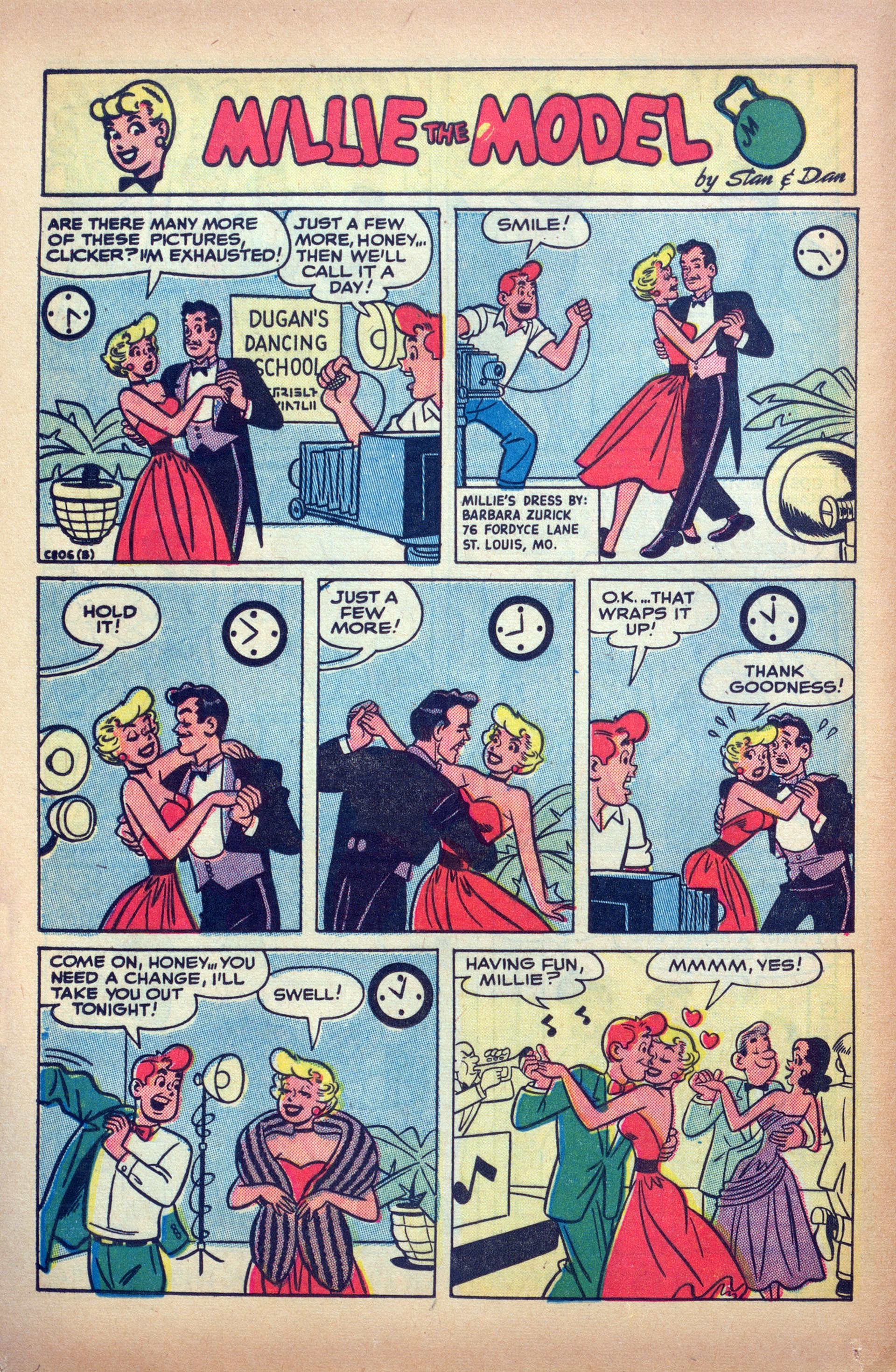 Read online Millie the Model comic -  Issue #45 - 12