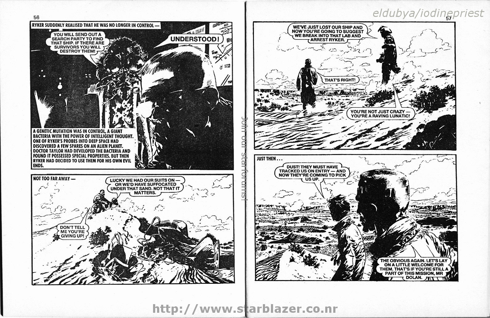 Read online Starblazer comic -  Issue #191 - 30