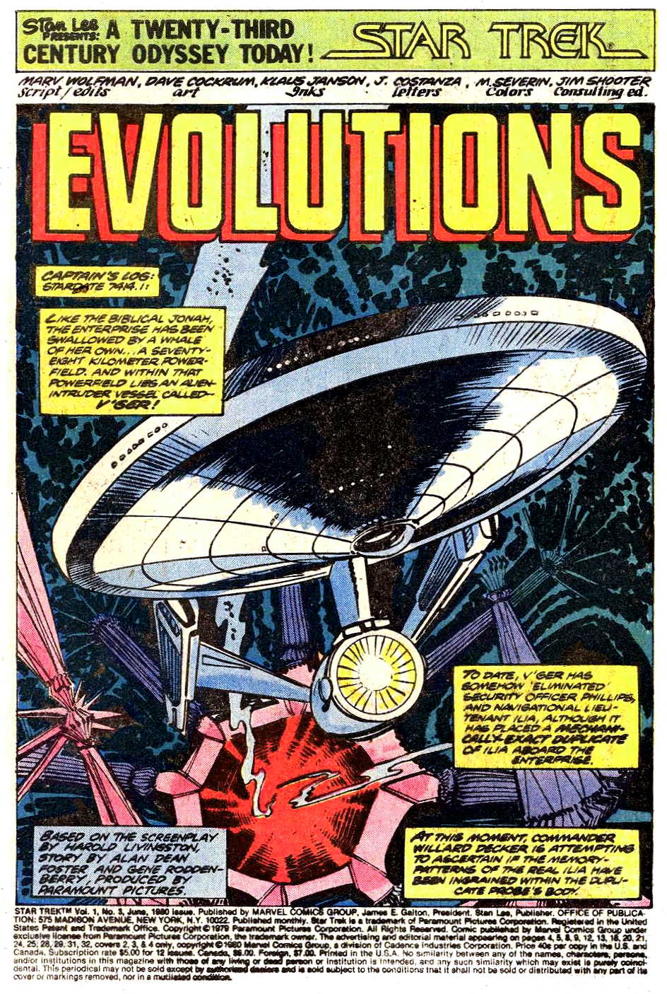Read online Star Trek (1980) comic -  Issue #3 - 3