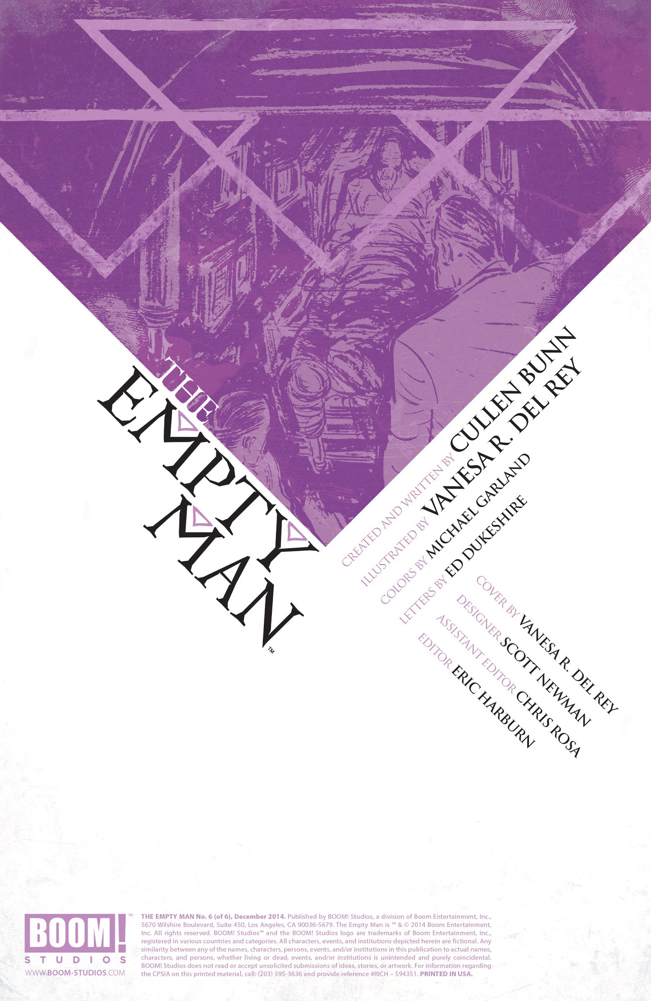 Read online The Empty Man comic -  Issue #6 - 2