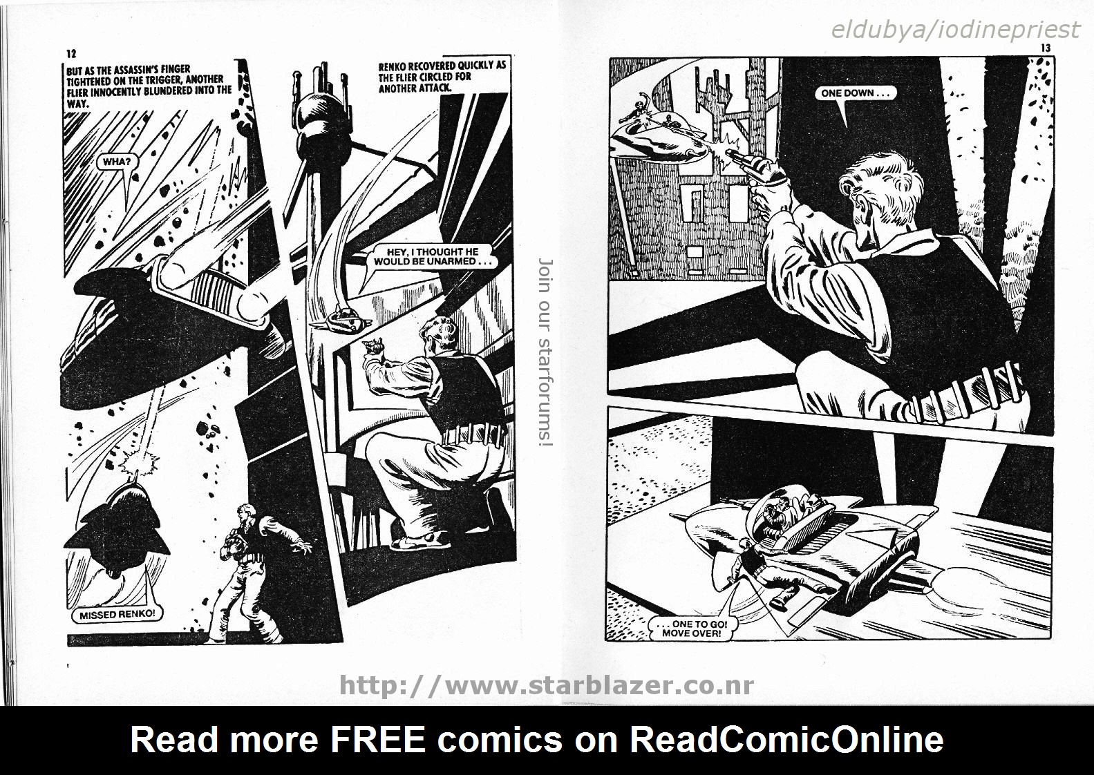 Read online Starblazer comic -  Issue #212 - 8