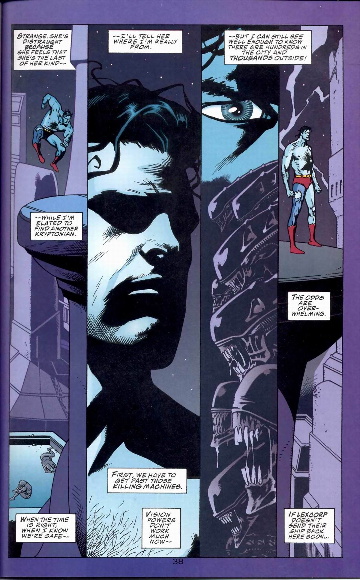 Read online Superman vs. Aliens comic -  Issue #2 - 41