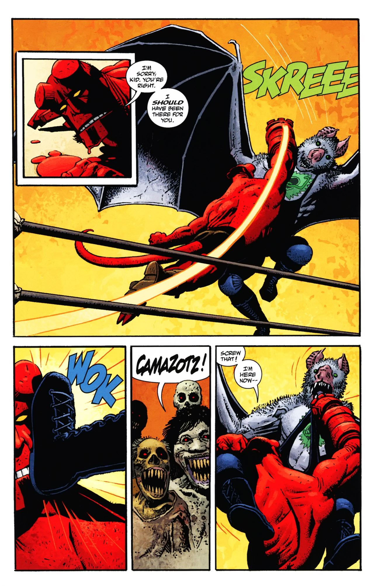 Read online Hellboy In Mexico (2010) comic -  Issue # Full - 26