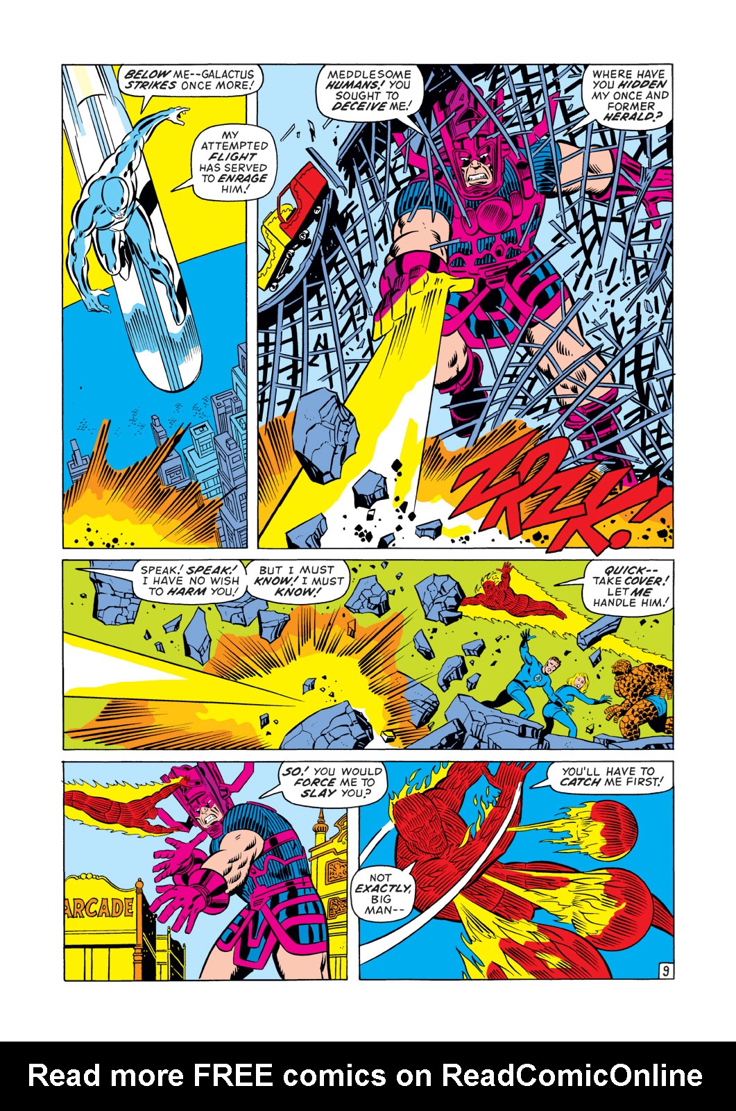 Read online Fantastic Four (1961) comic -  Issue #122 - 10