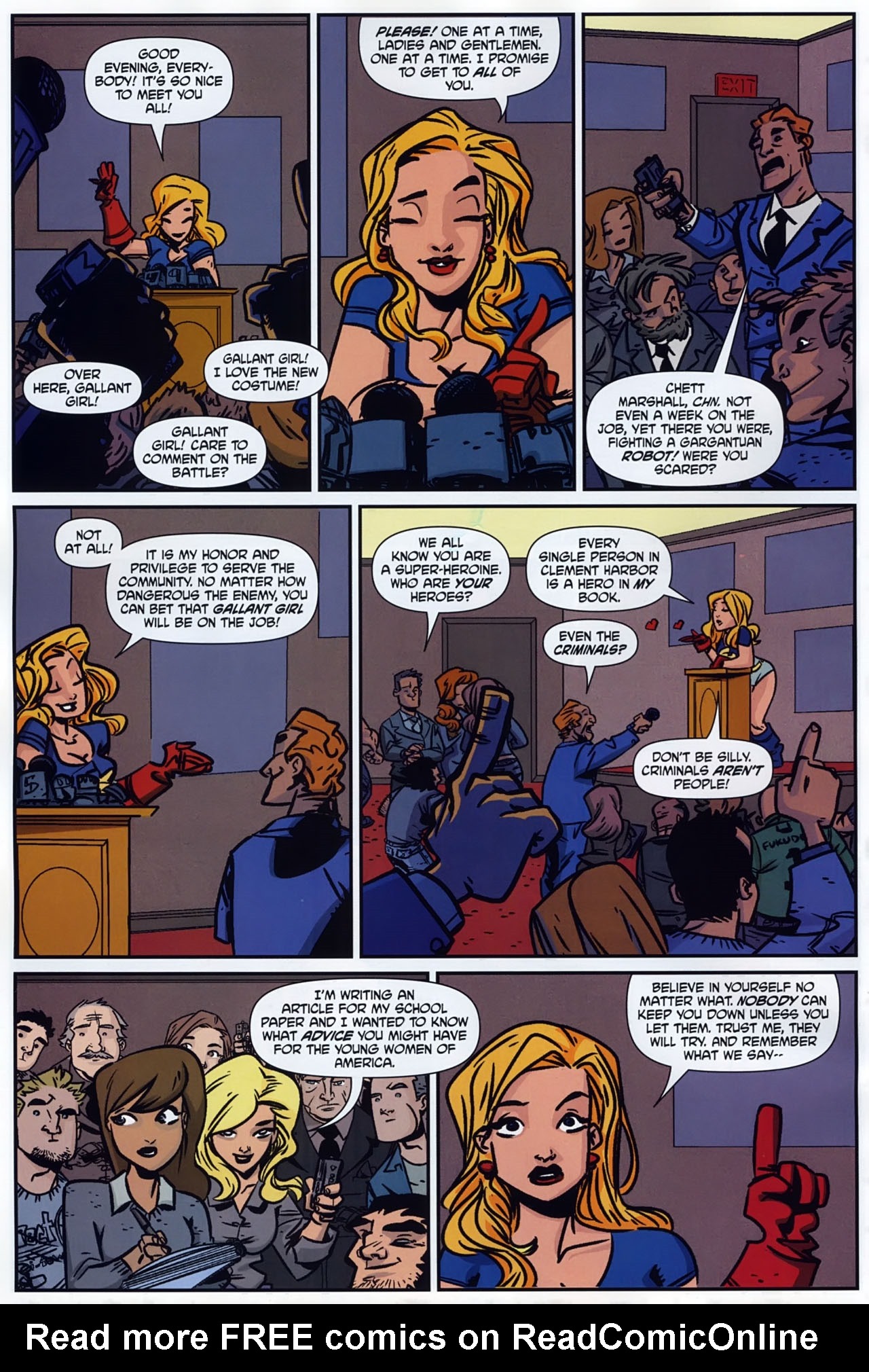 Read online I Hate Gallant Girl comic -  Issue #1 - 20