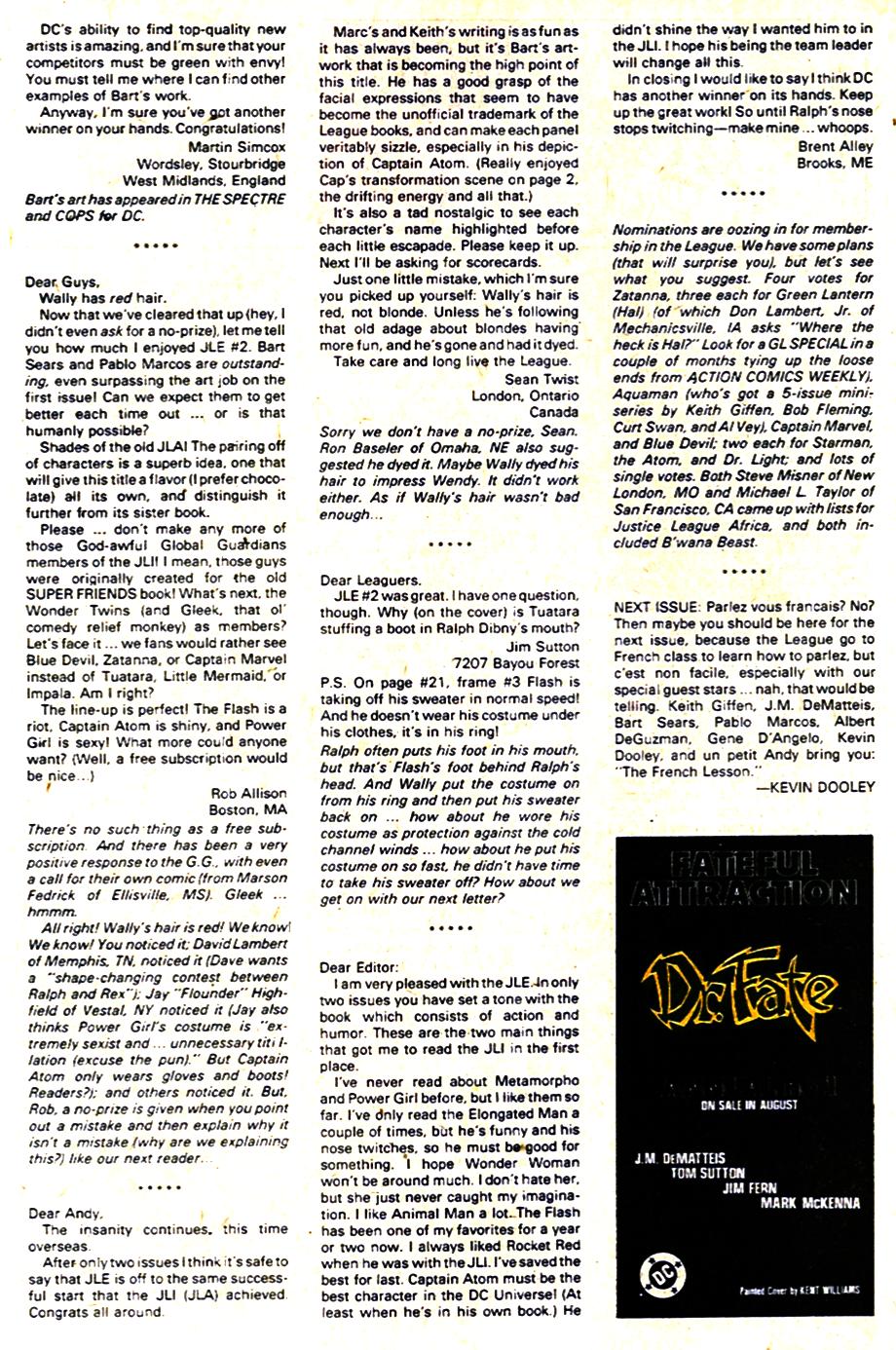 Read online Justice League Europe comic -  Issue #5 - 25