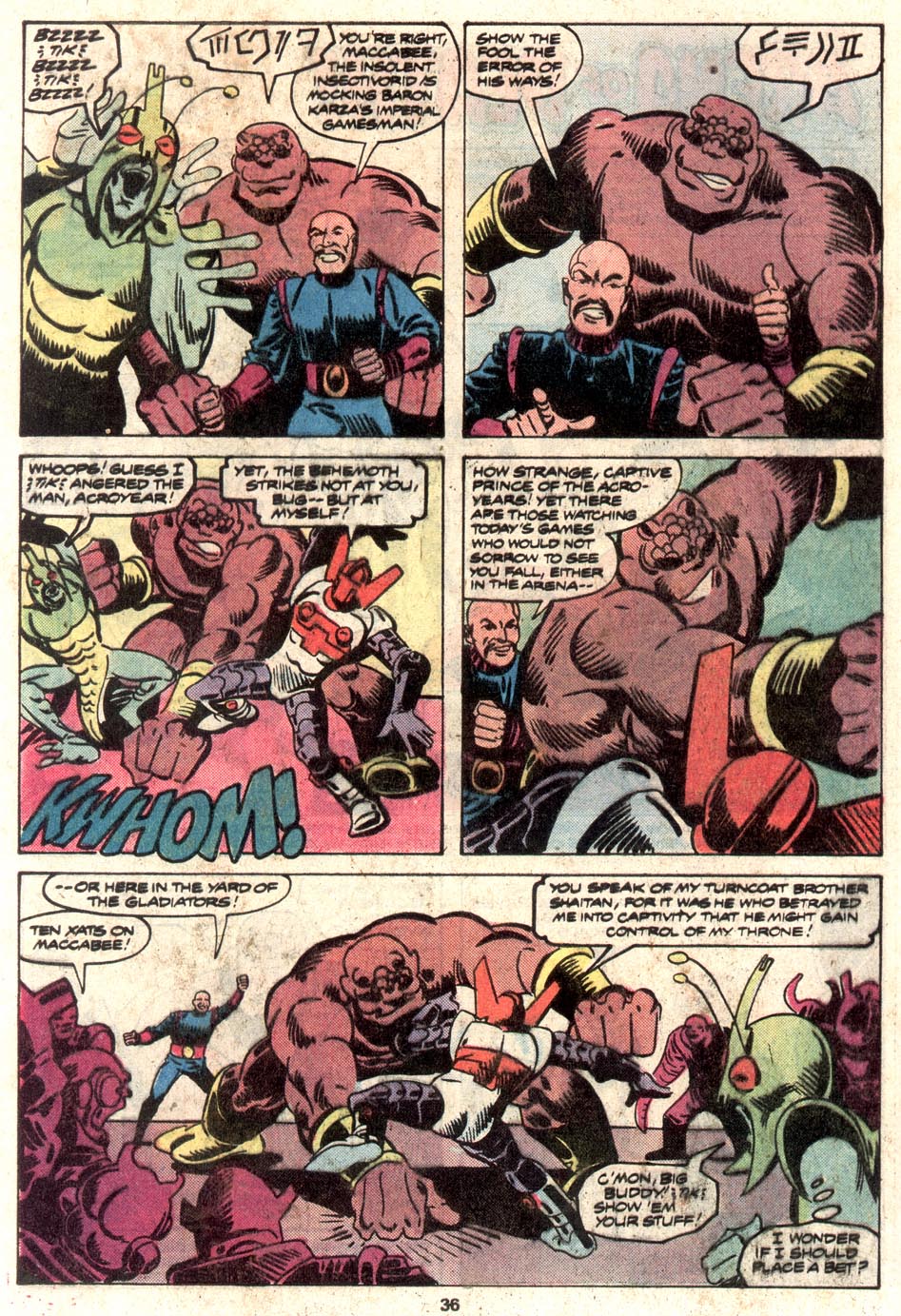 Read online Micronauts (1979) comic -  Issue # _Annual 1 - 27