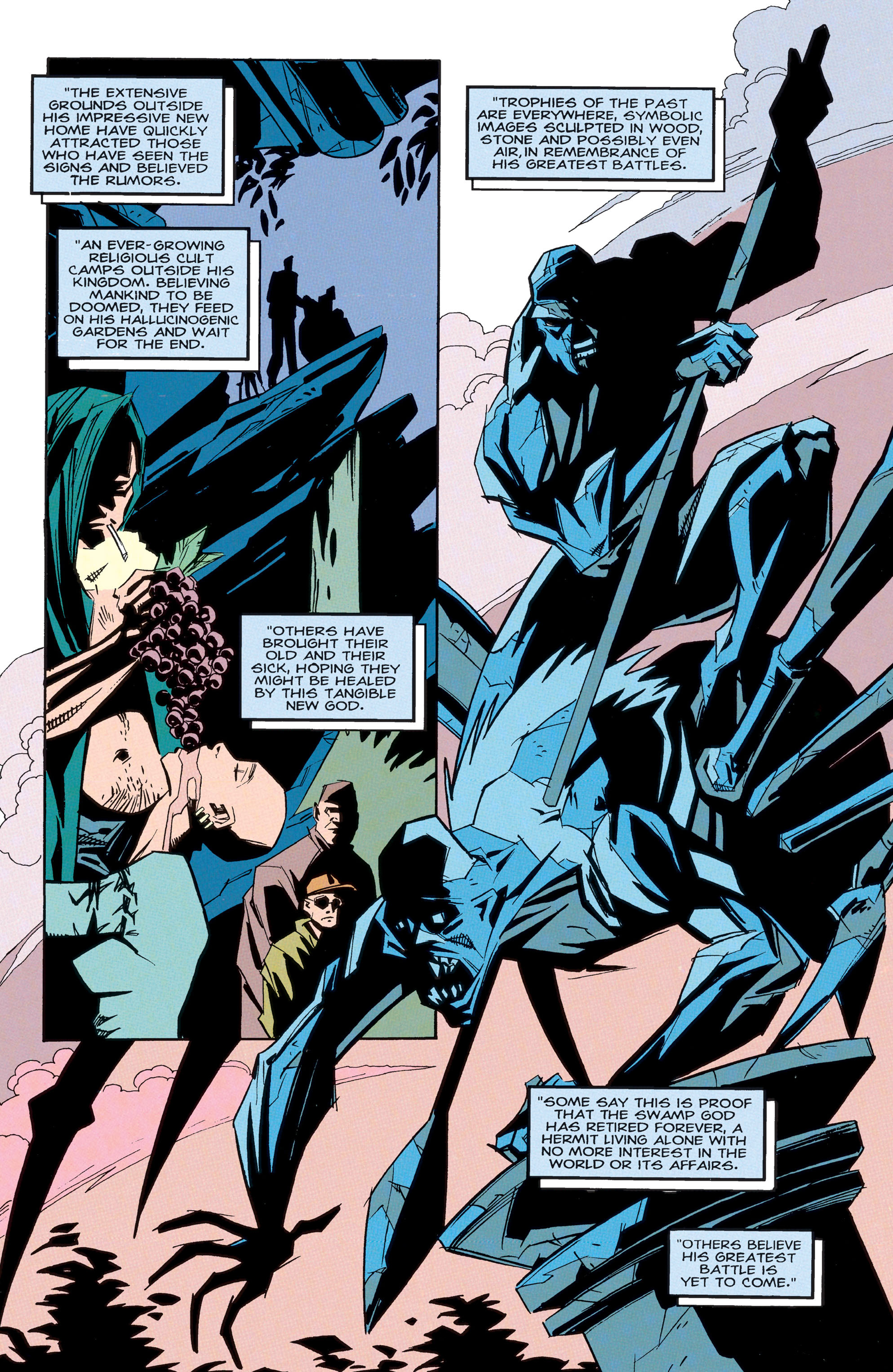 Read online Swamp Thing (1982) comic -  Issue # _TPB - Trial by Fire - 130