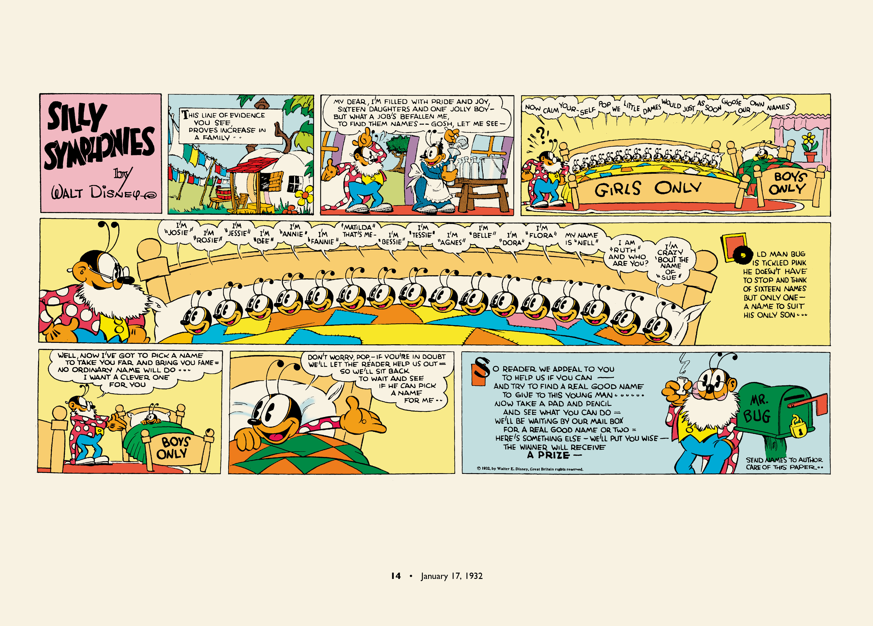 Read online Walt Disney's Silly Symphonies 1932-1935: Starring Bucky Bug and Donald Duck comic -  Issue # TPB (Part 1) - 14