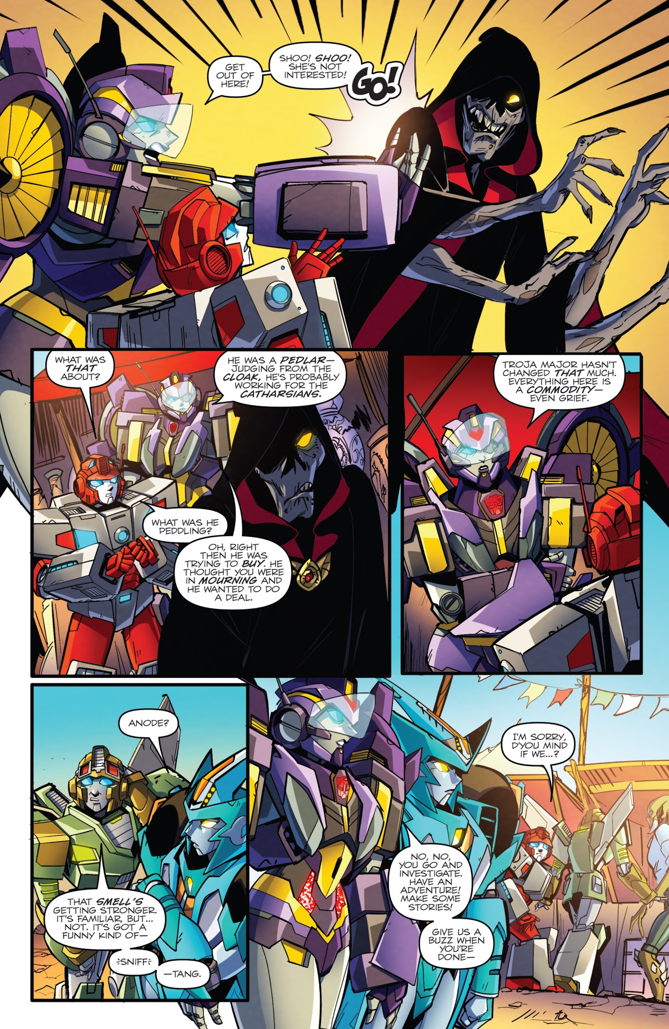 Read online Transformers: Lost Light comic -  Issue #8 - 10