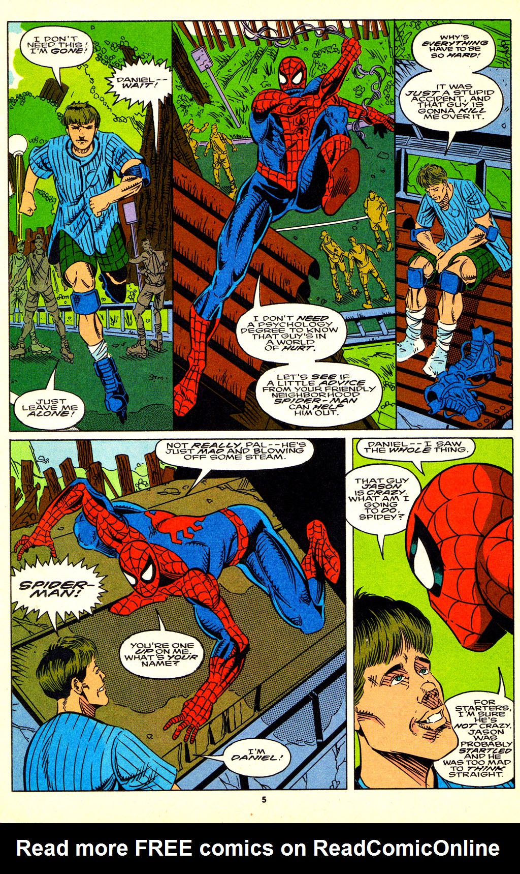 Read online Spider-Man "How to Beat the Bully" / Jubilee "Peer Pressure" comic -  Issue # Full - 17