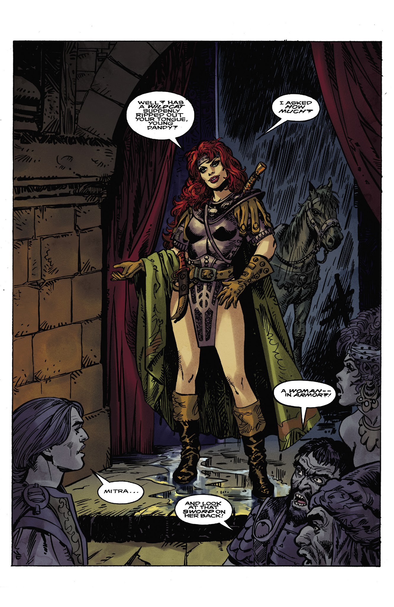 Read online Classic Red Sonja Re-Mastered comic -  Issue #1 - 5