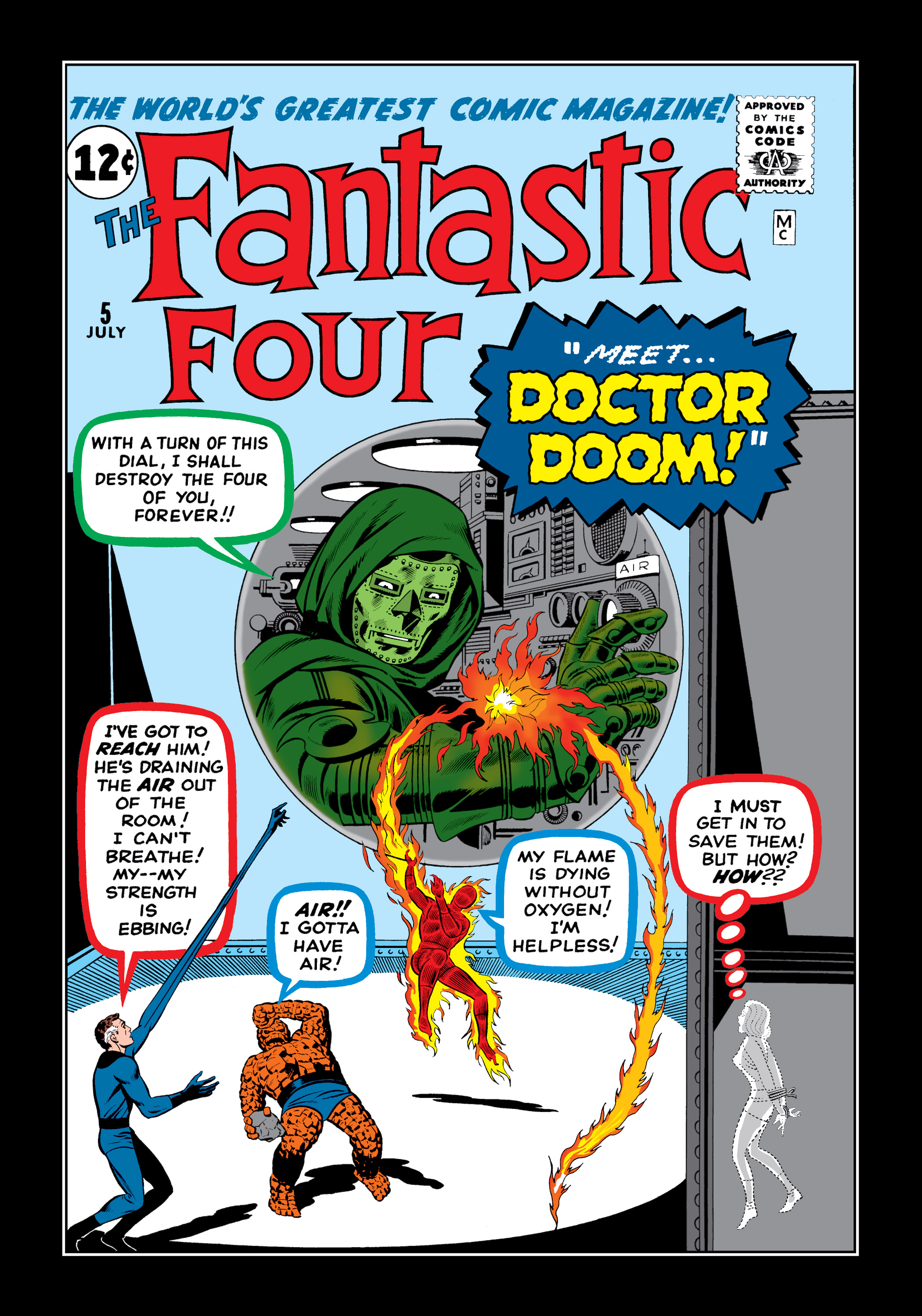 Read online Marvel Masterworks: The Fantastic Four comic -  Issue # TPB 1 (Part 2) - 8