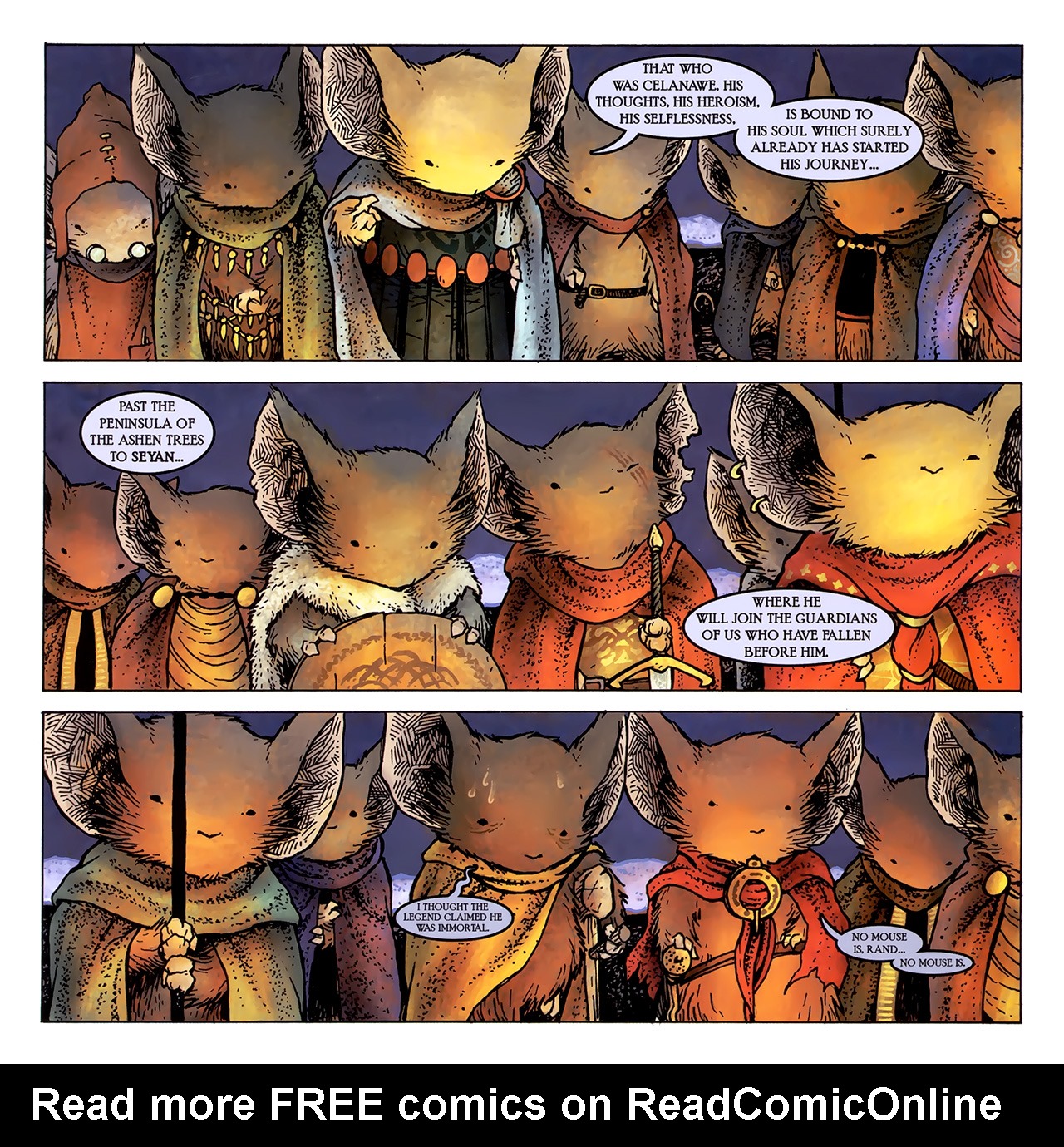 Read online Mouse Guard: Winter 1152 comic -  Issue #6 - 19