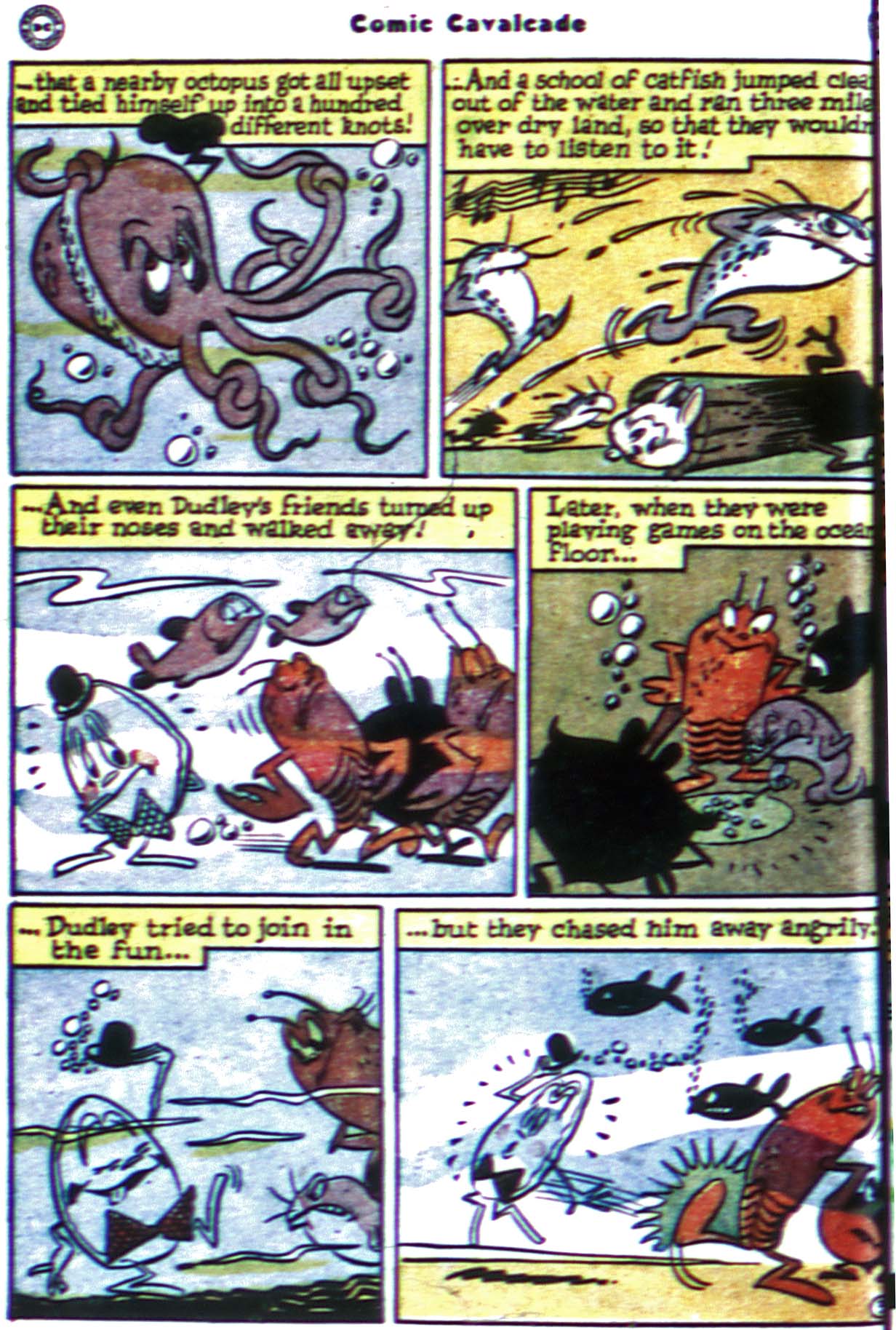 Read online Comic Cavalcade comic -  Issue #30 - 54