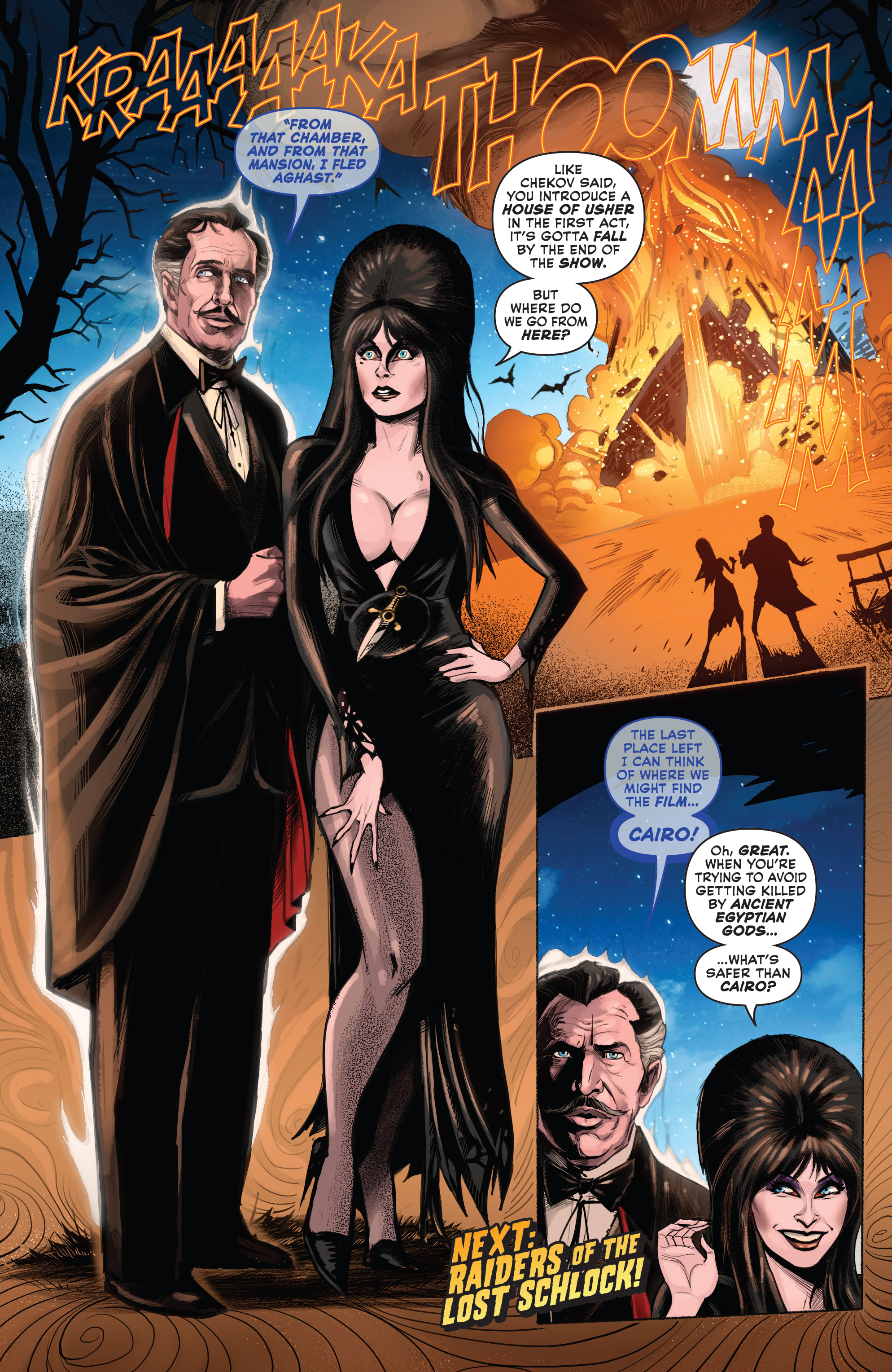Read online Elvira Meets Vincent Price comic -  Issue #2 - 25