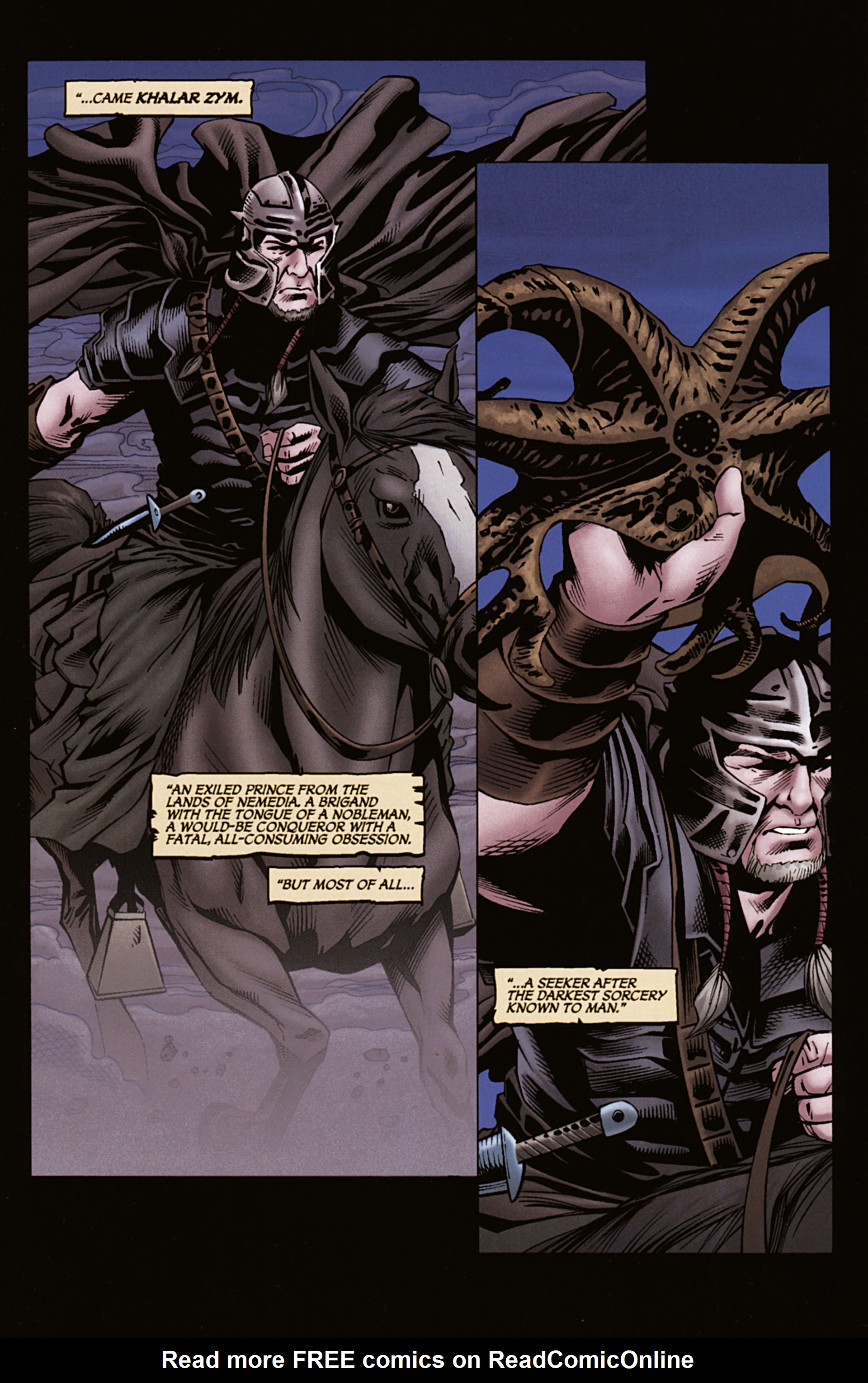 Read online Conan the Barbarian: The Mask of Acheron comic -  Issue # Full - 4