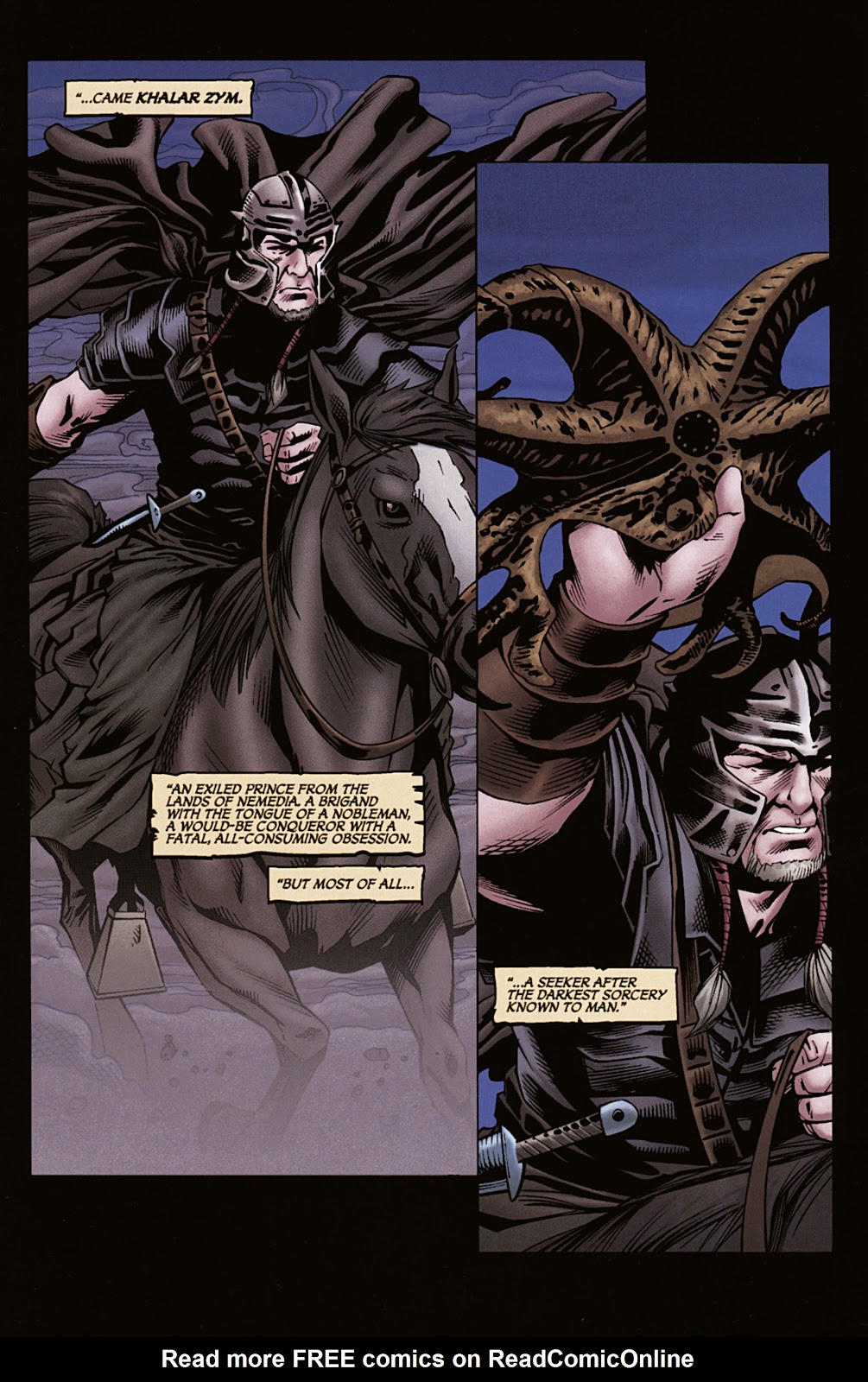 Conan the Barbarian: The Mask of Acheron issue Full - Page 4