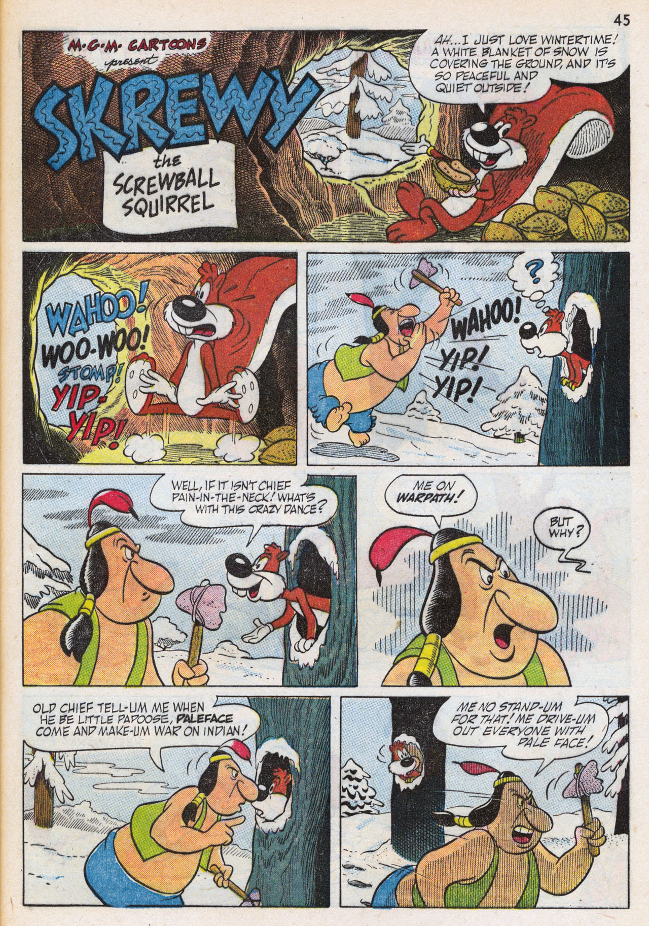 Read online M.G.M.'s Tom and Jerry's Winter Fun comic -  Issue #3 - 48