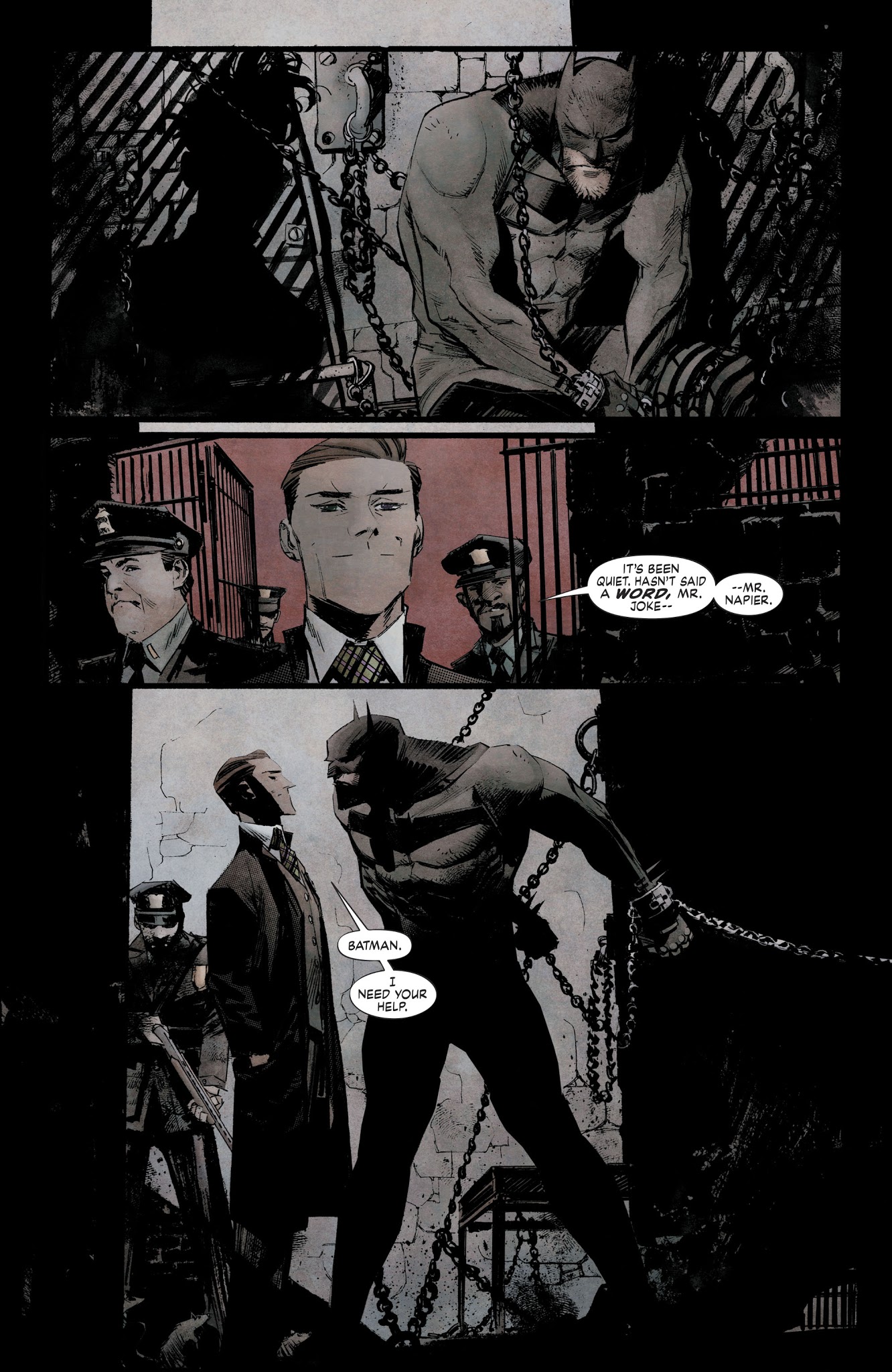 Read online Batman: White Knight comic -  Issue #1 - 7