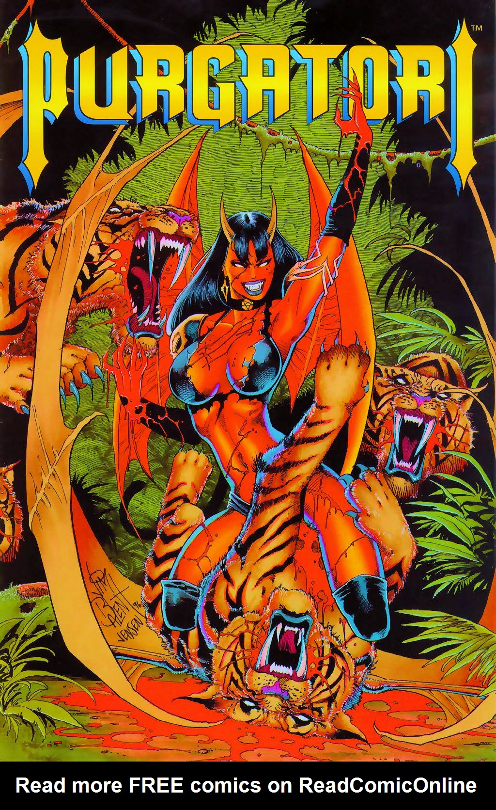 Read online Purgatori: The Vampires Myth comic -  Issue #3 - 1