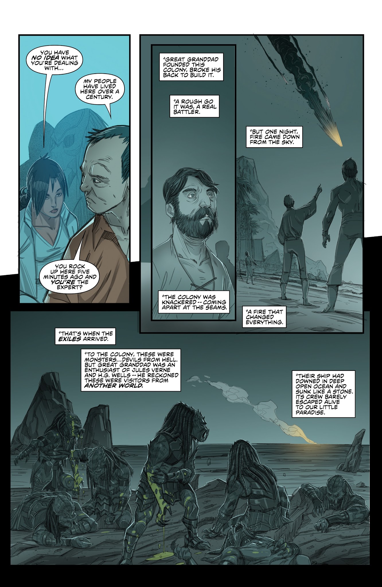 Read online Predator: Hunters comic -  Issue #5 - 5