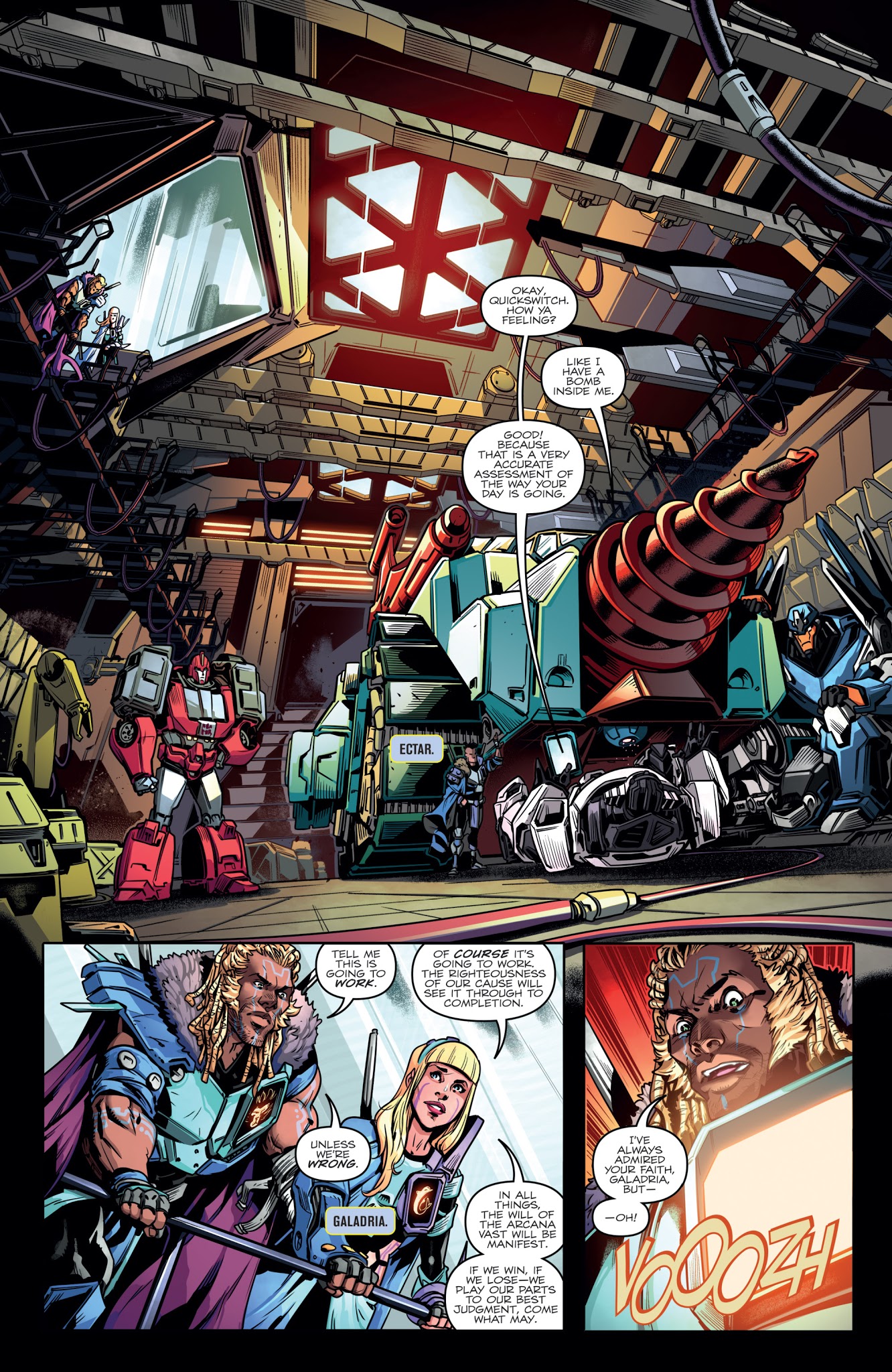 Read online Transformers vs. Visionaries comic -  Issue #4 - 17