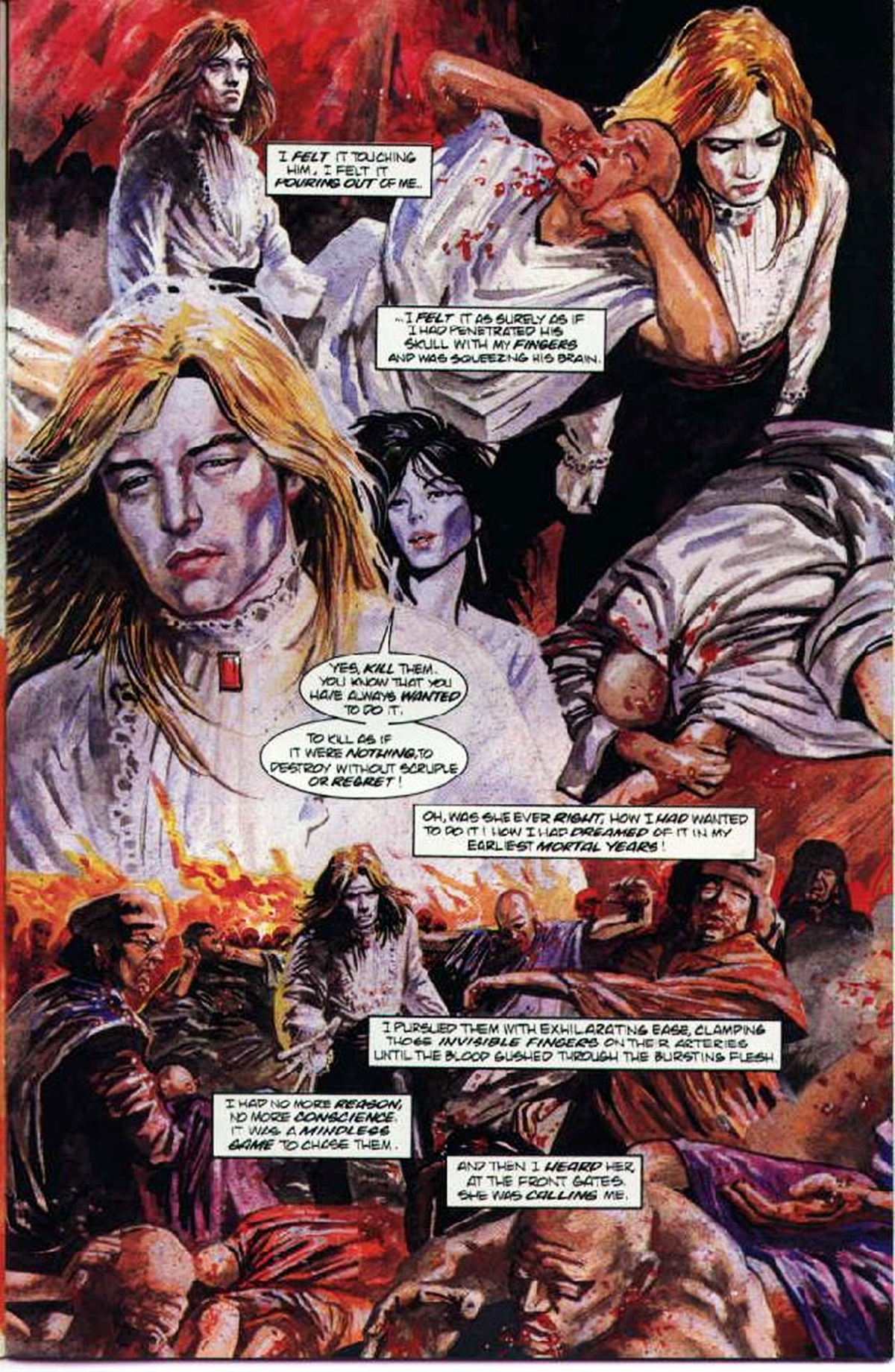 Read online Anne Rice's Queen of the Damned comic -  Issue #9 - 4