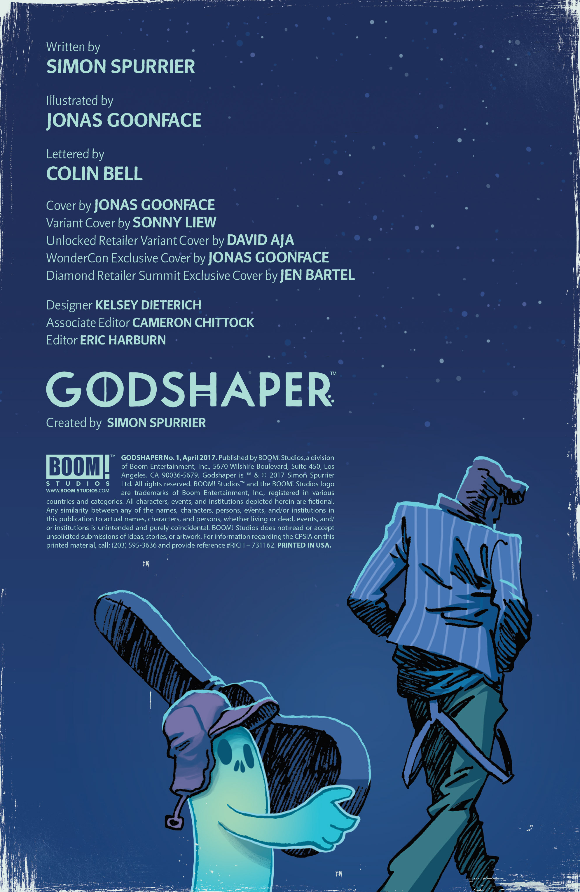 Read online Godshaper comic -  Issue #1 - 2