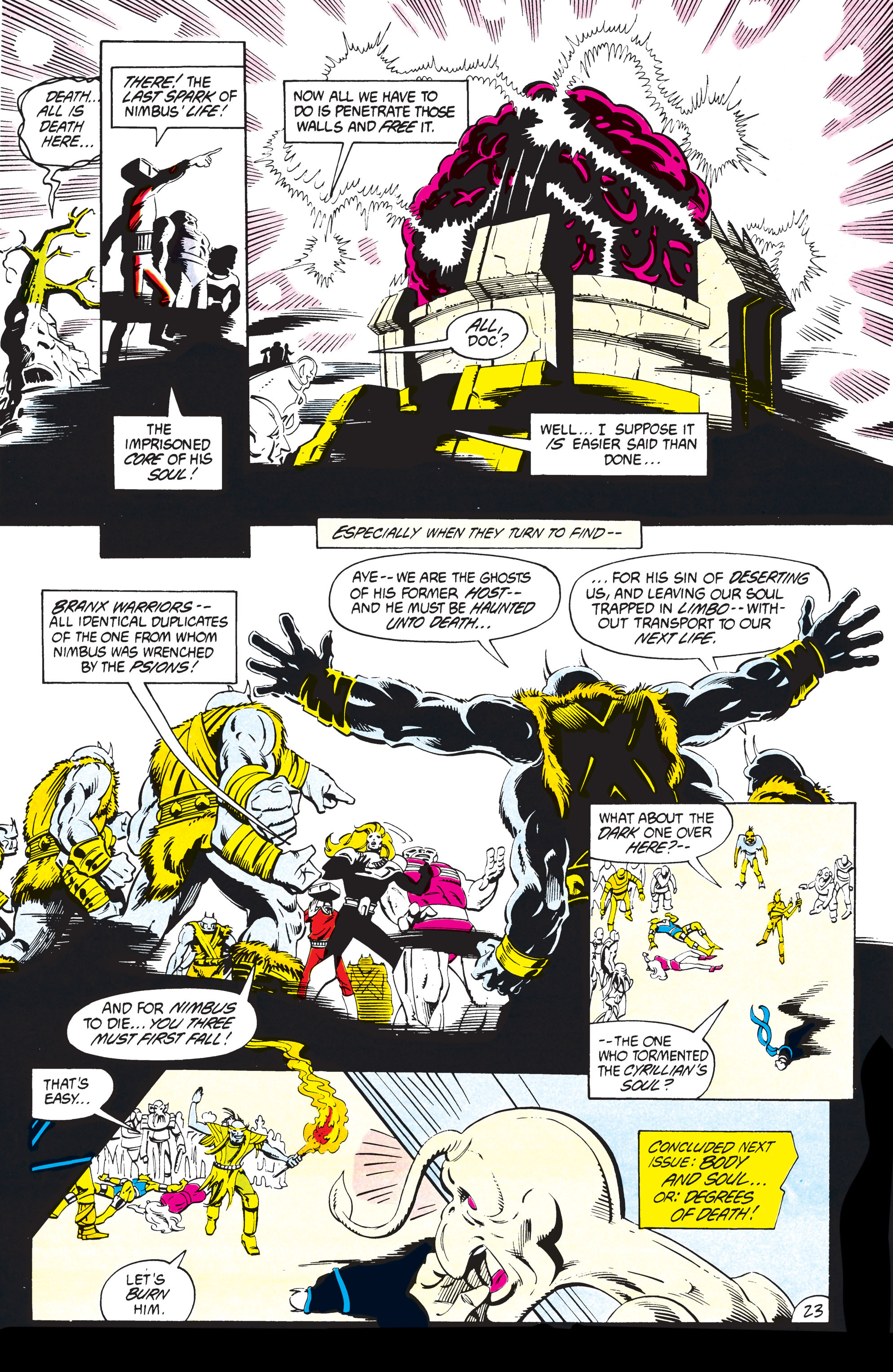 Read online The Omega Men (1983) comic -  Issue #22 - 23