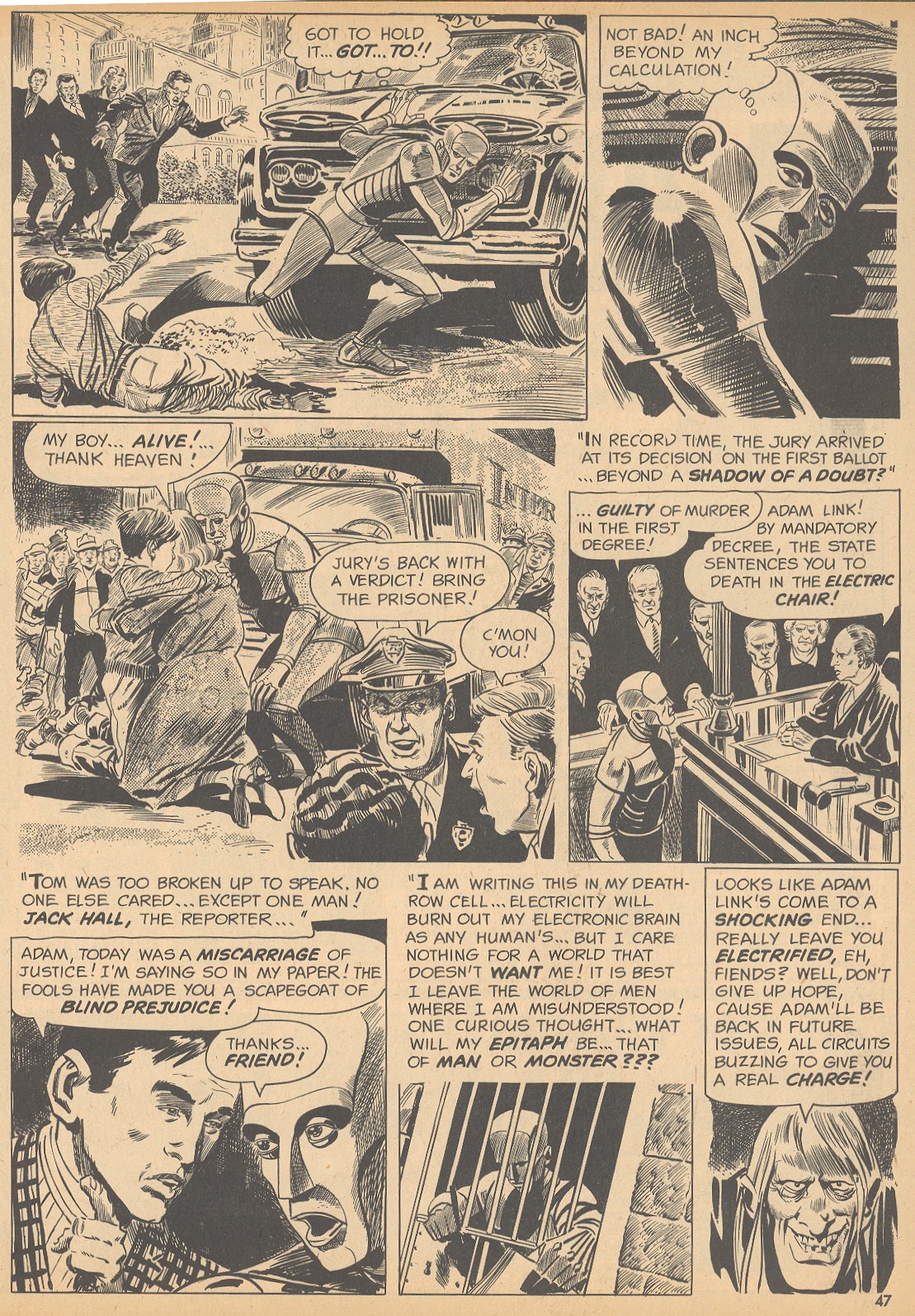 Read online Creepy (1964) comic -  Issue #4 - 47