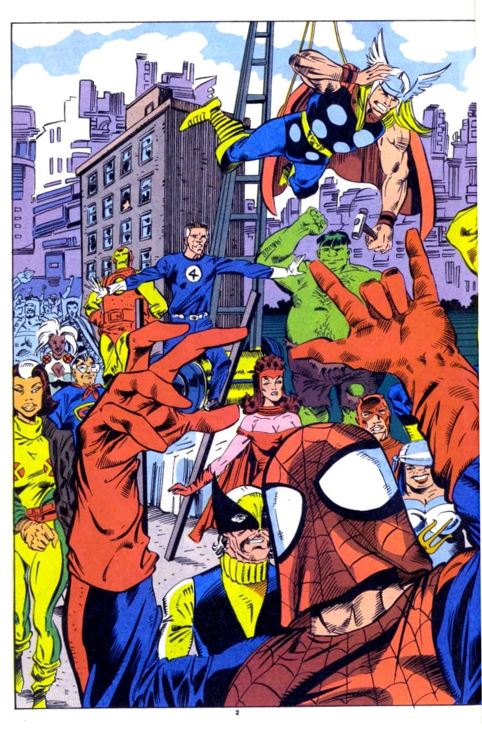 Read online Punisher 2099 comic -  Issue #4 - 5