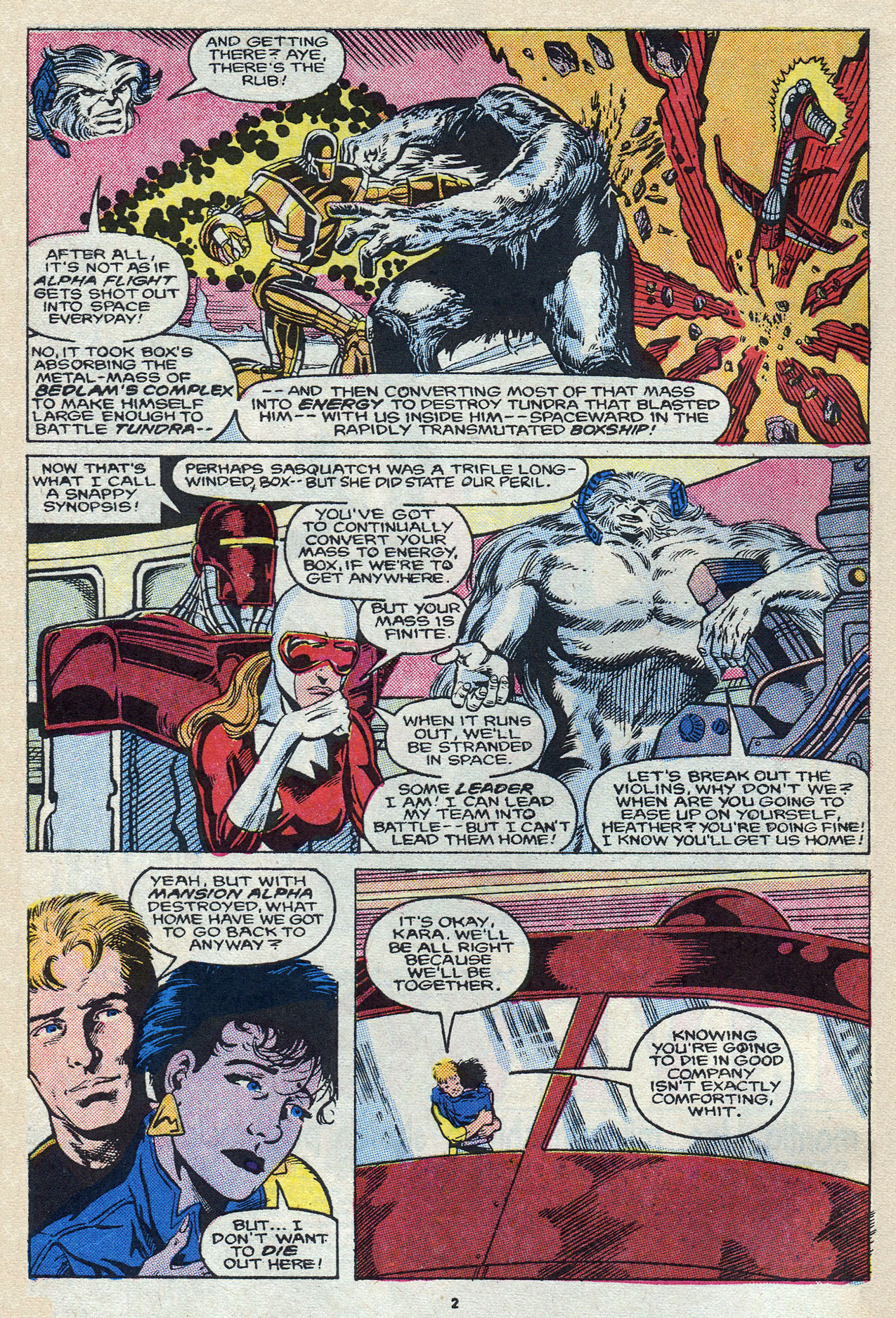 Read online Alpha Flight (1983) comic -  Issue #58 - 4