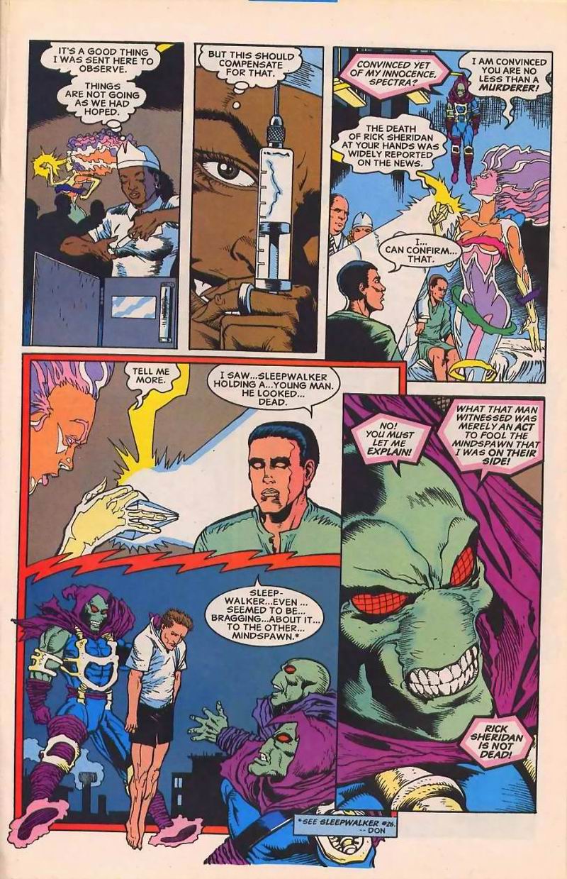 Read online Sleepwalker comic -  Issue #31 - 12