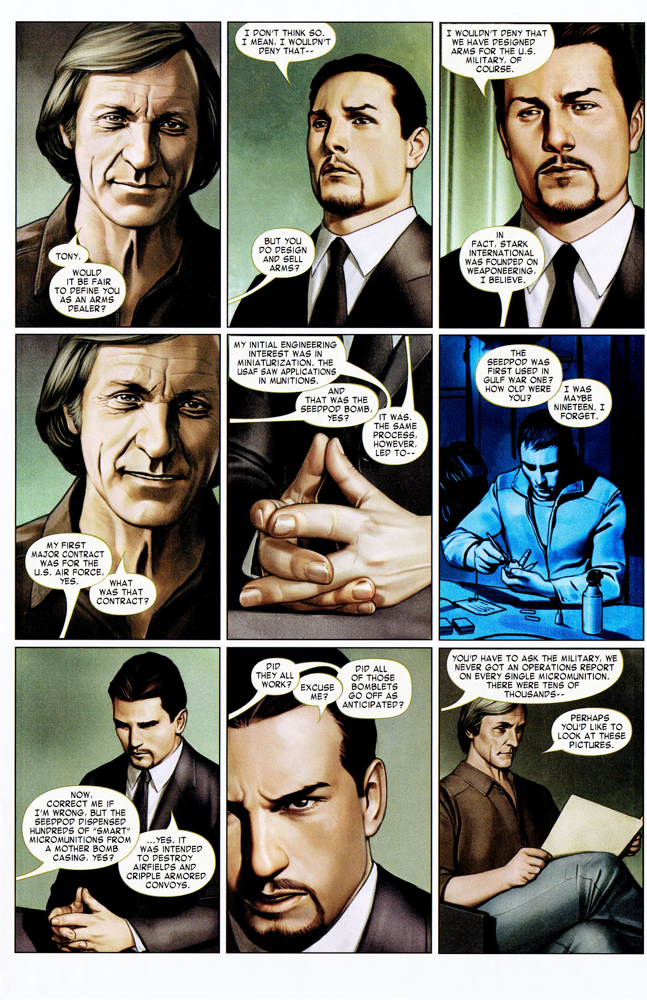Read online Iron Man: Extremis Director's Cut comic -  Issue #1 - 15