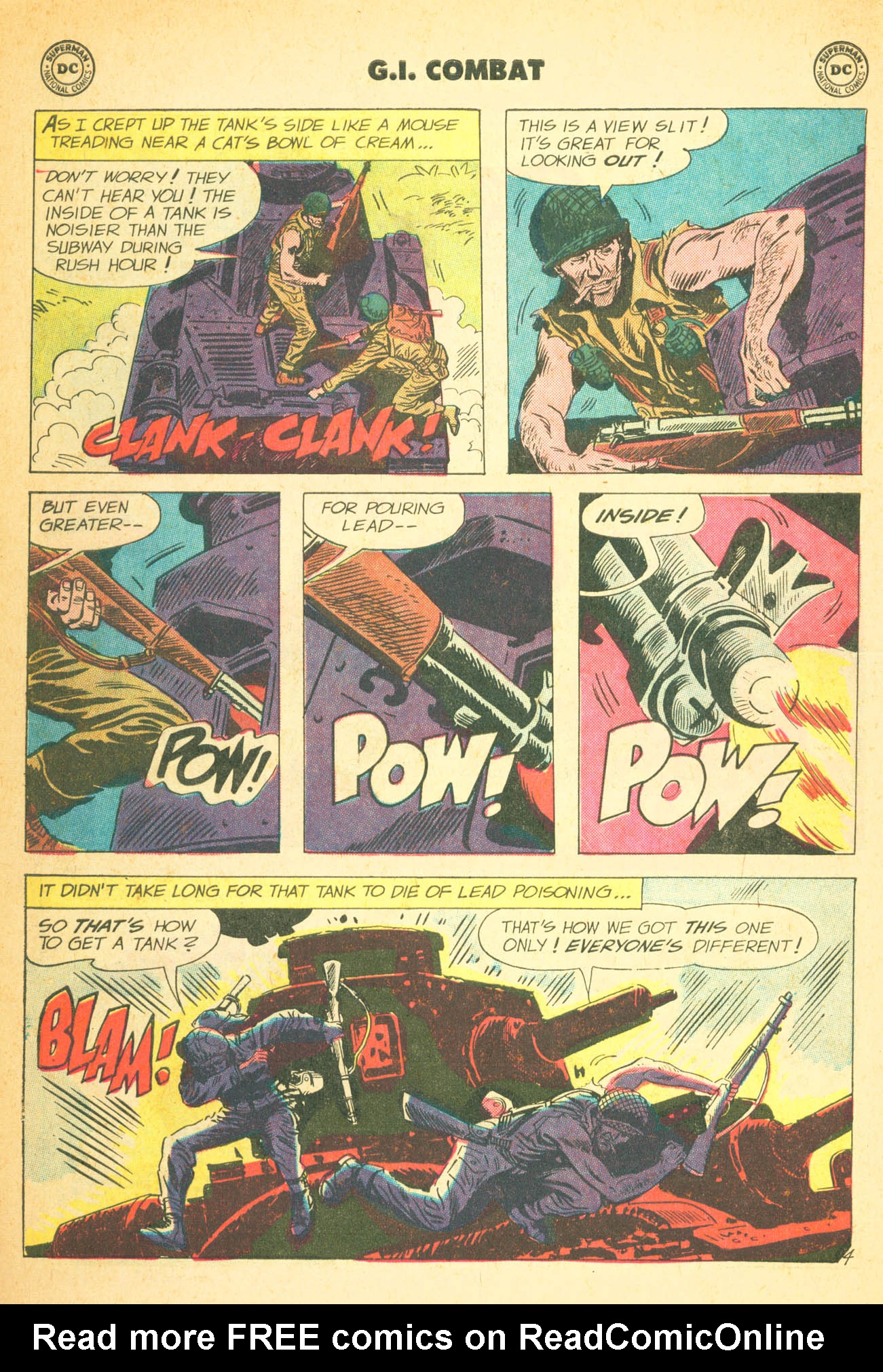 Read online G.I. Combat (1952) comic -  Issue #67 - 6