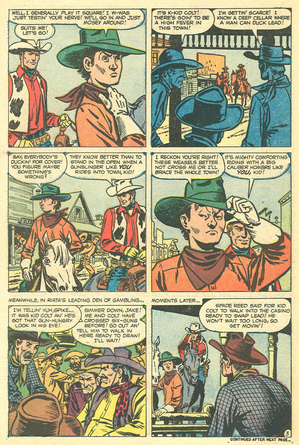 Read online Kid Colt Outlaw comic -  Issue #62 - 18