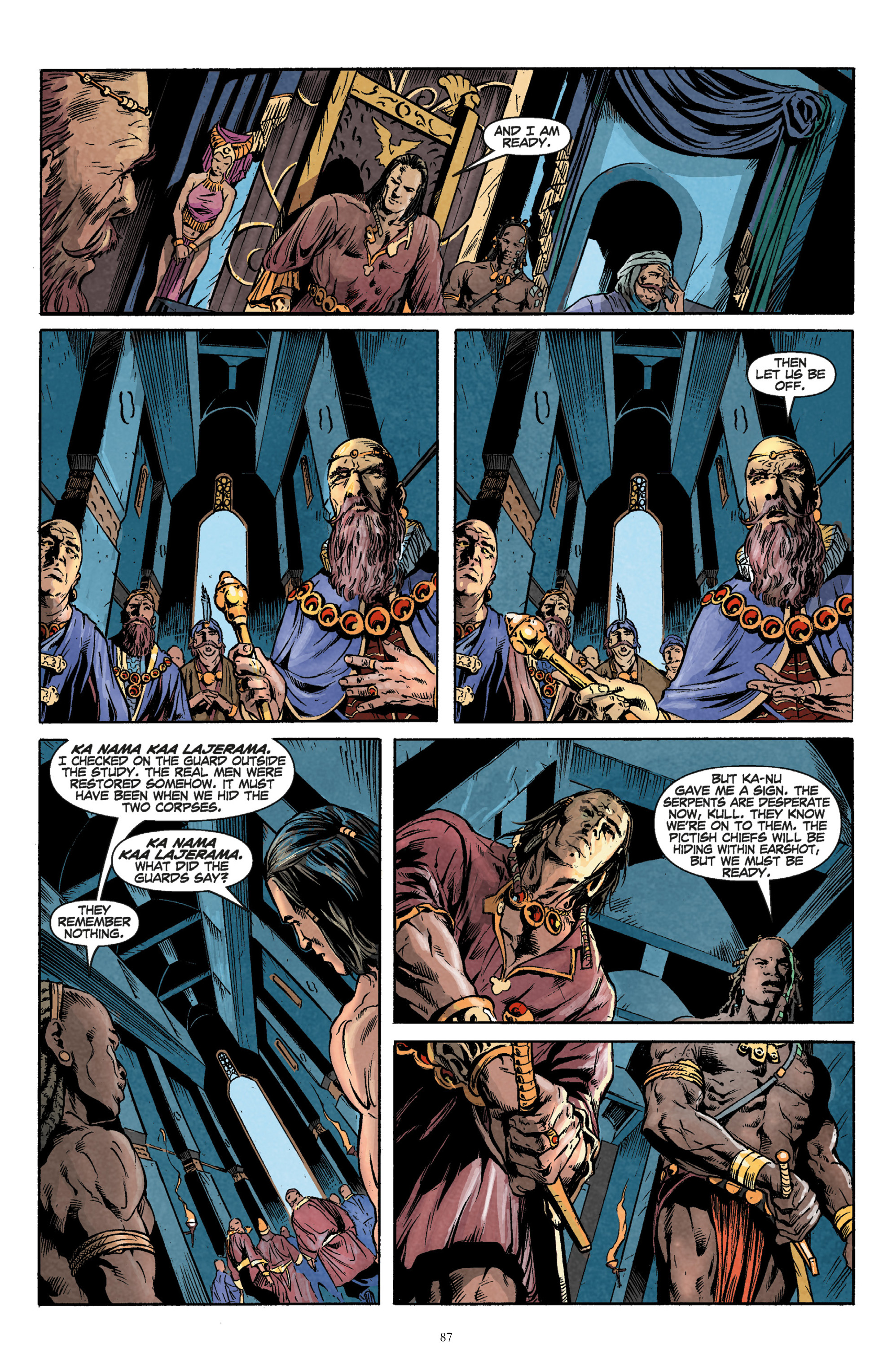 Read online Kull comic -  Issue # TPB - 87