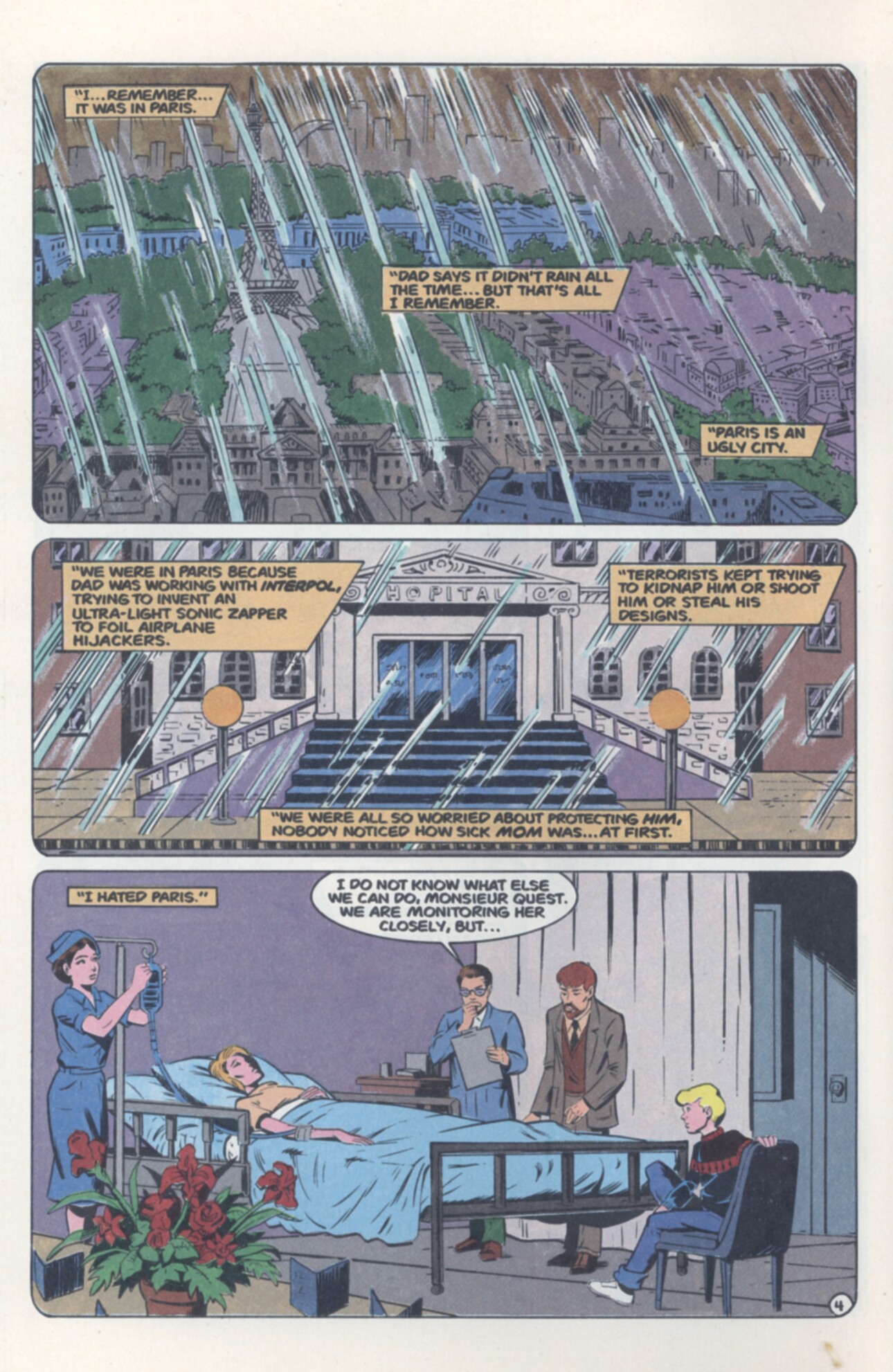 Read online Jonny Quest comic -  Issue #2 - 6