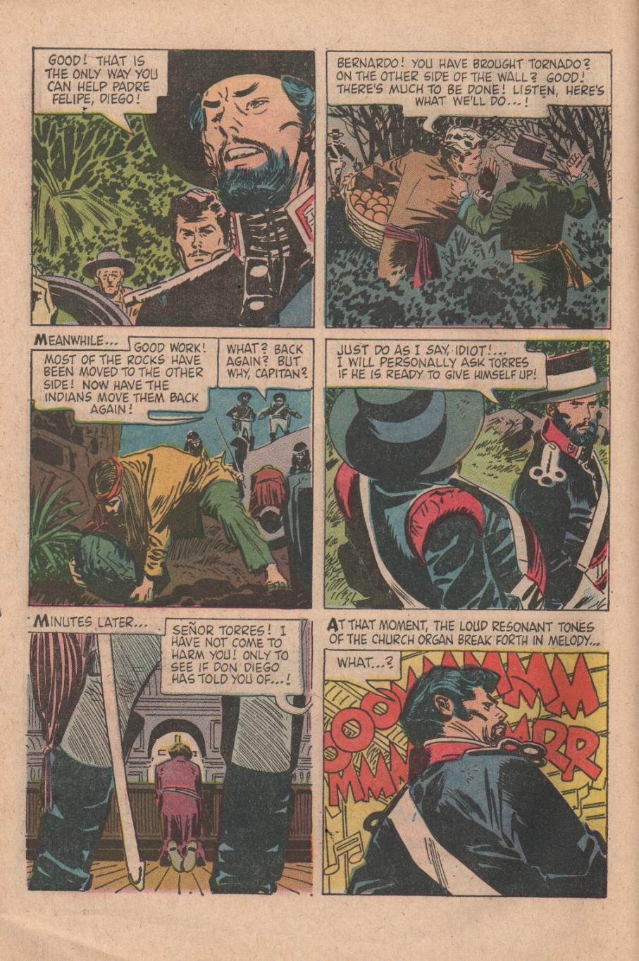 Read online Zorro (1966) comic -  Issue #9 - 10