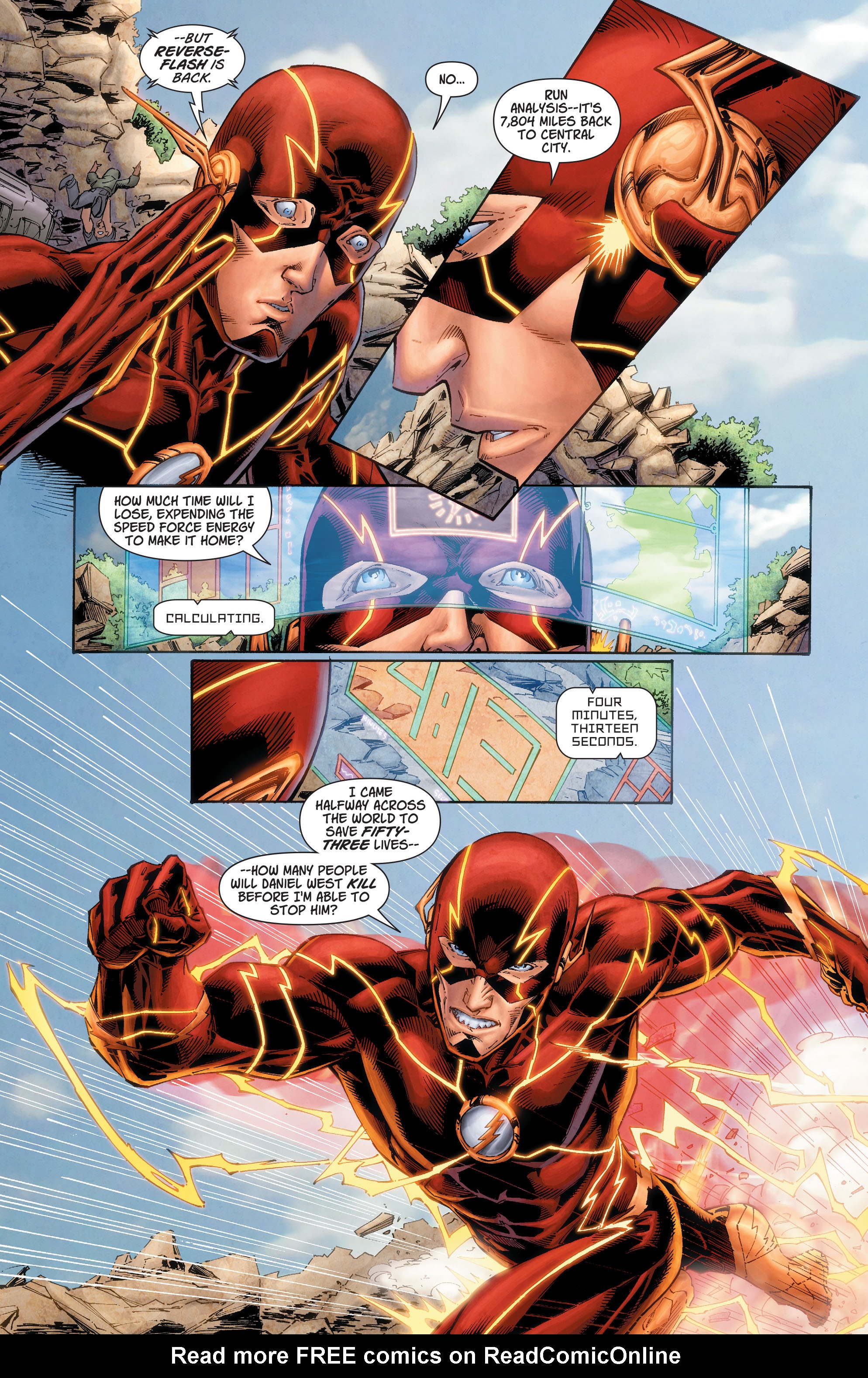 Read online The Flash: Futures End comic -  Issue # Full - 3