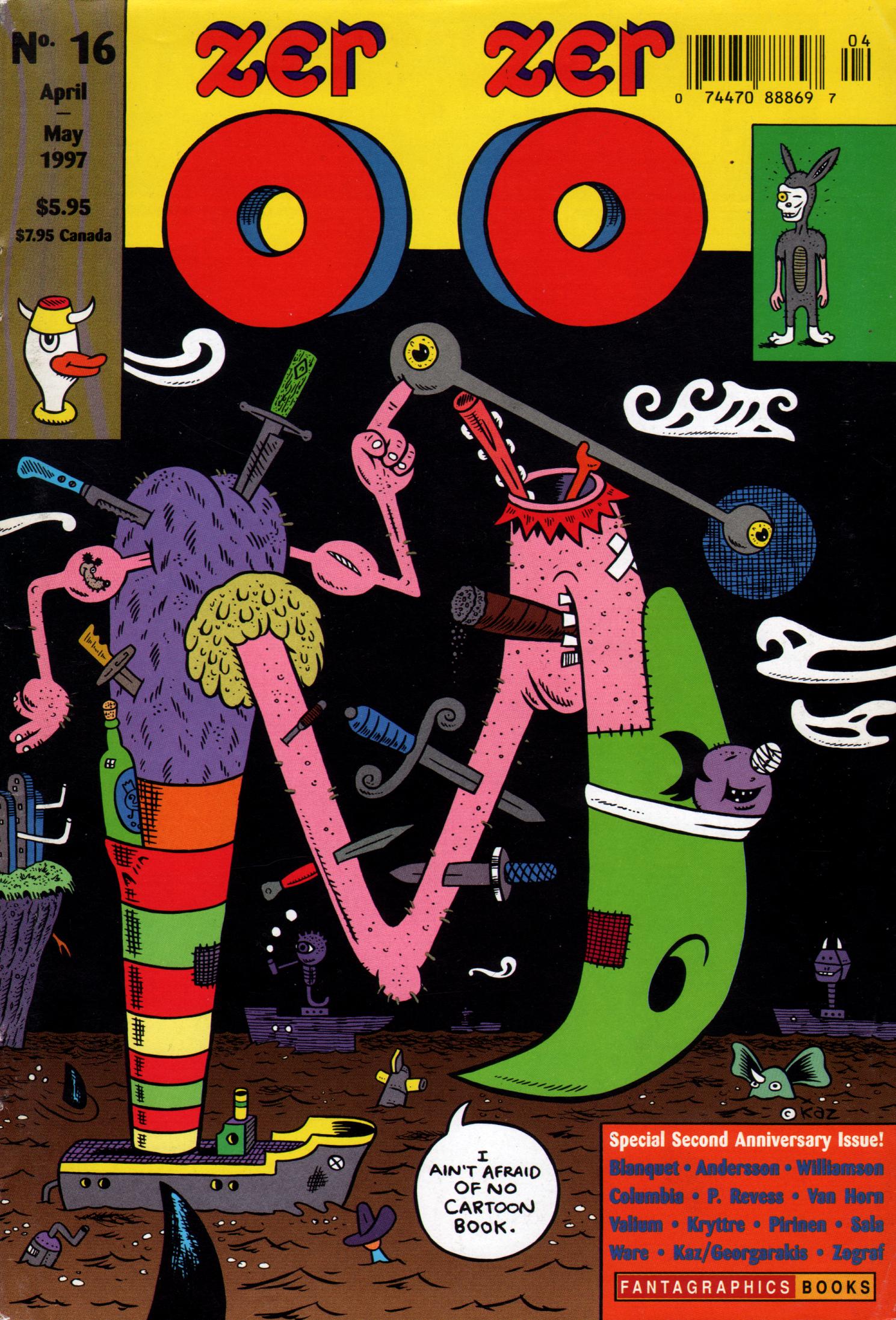 Read online Zero Zero comic -  Issue #16 - 1